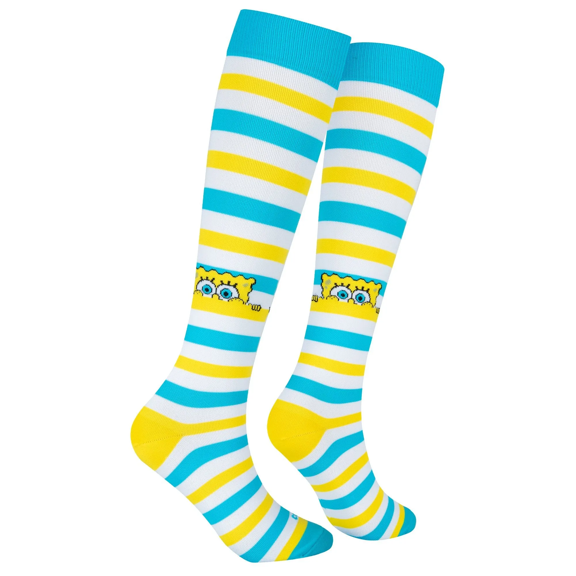 SpongeBob Peek Compression Socks sold by Odd Sox product image thumbnail 5