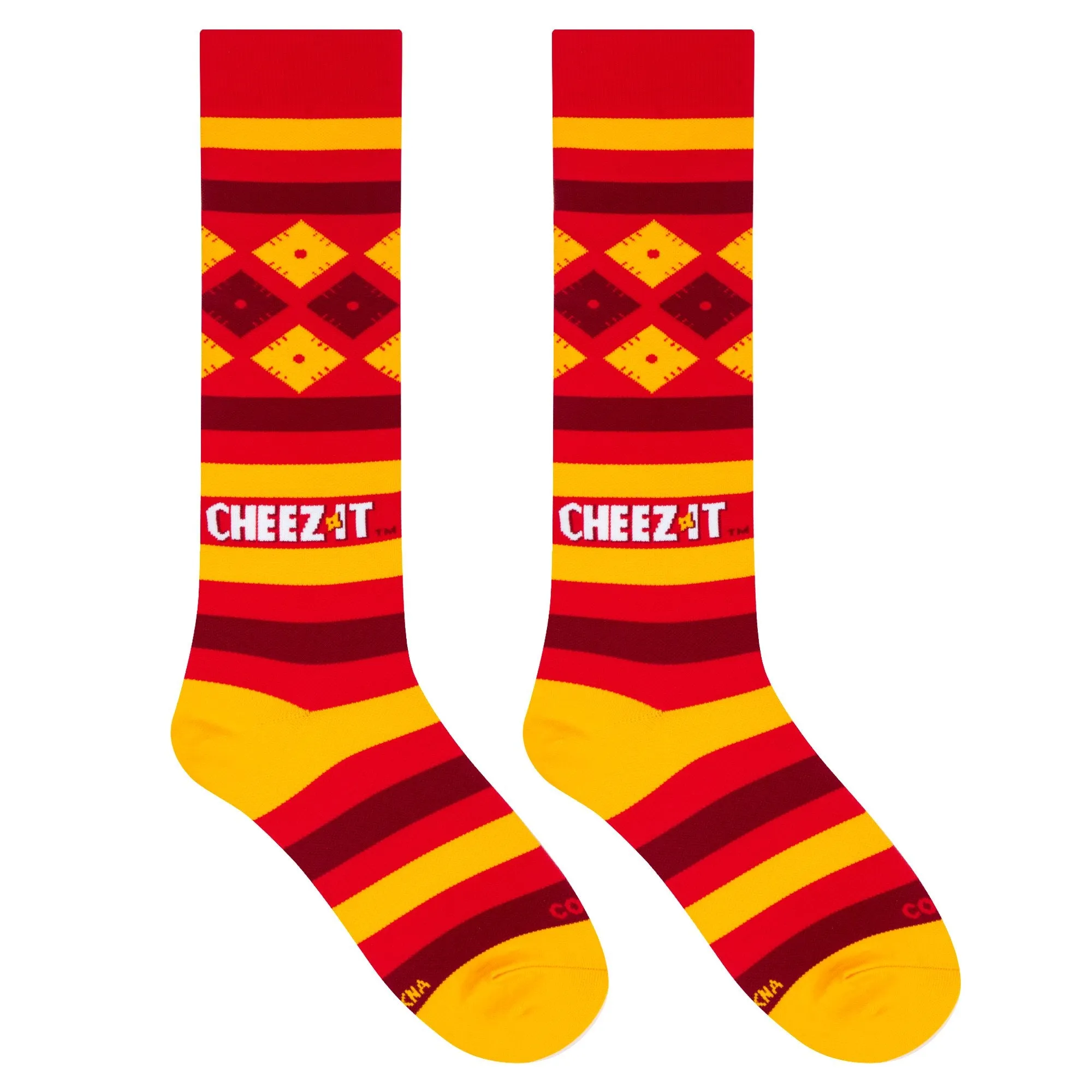 Cheez-It Compression Socks sold by Odd Sox product image thumbnail 3