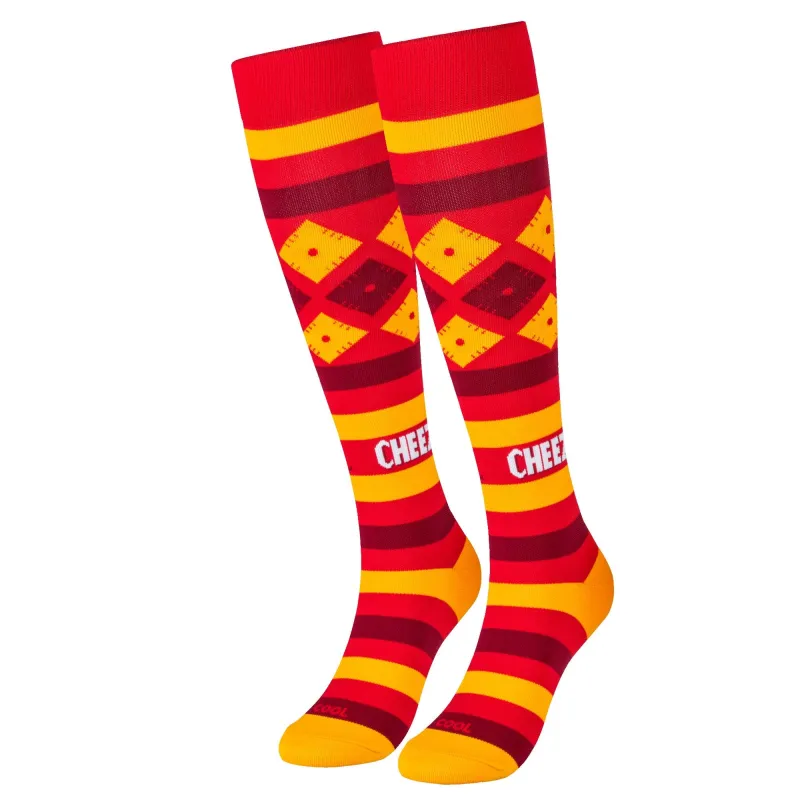 Cheez-It Compression Socks sold by Odd Sox