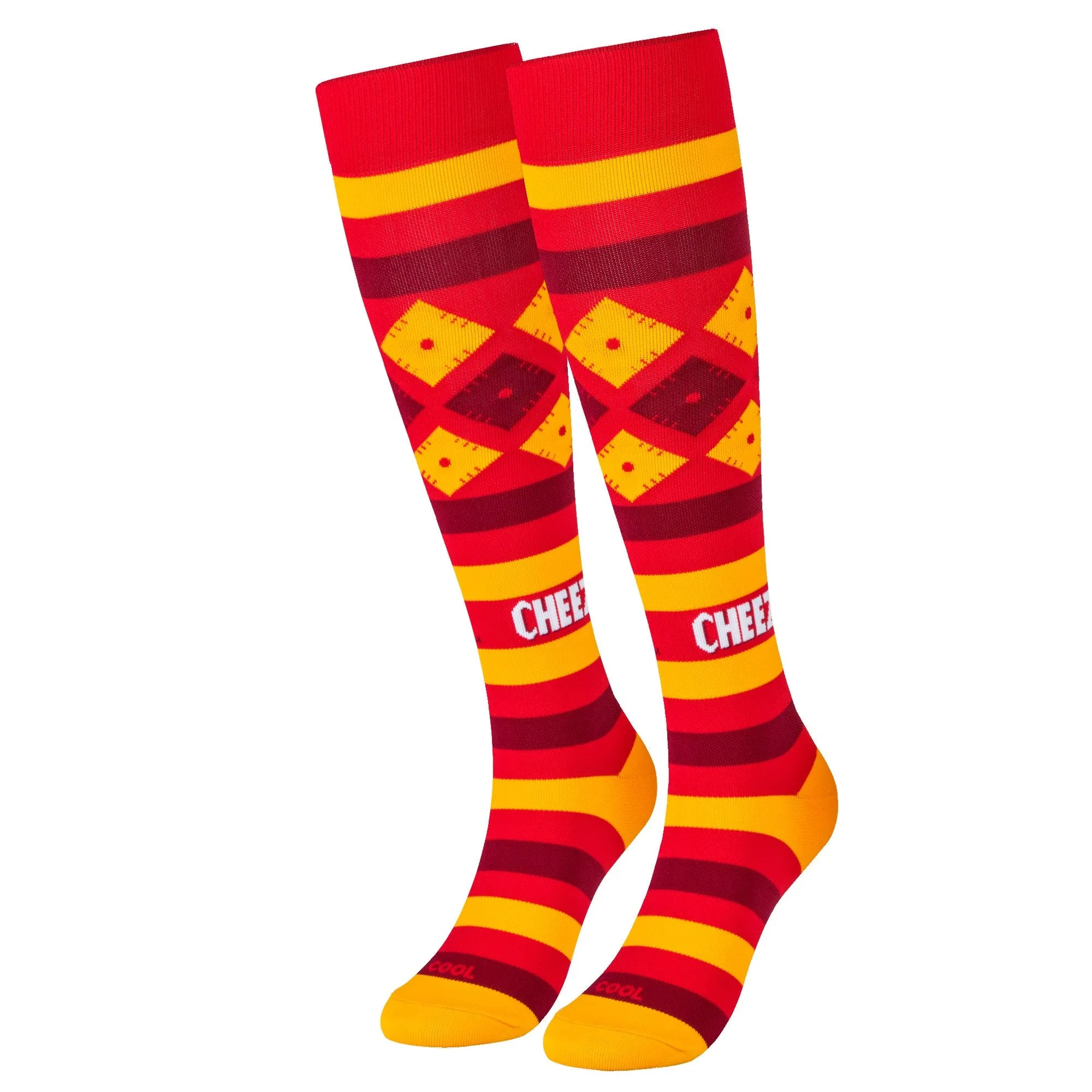 Cheez-It Compression Socks sold by Odd Sox
