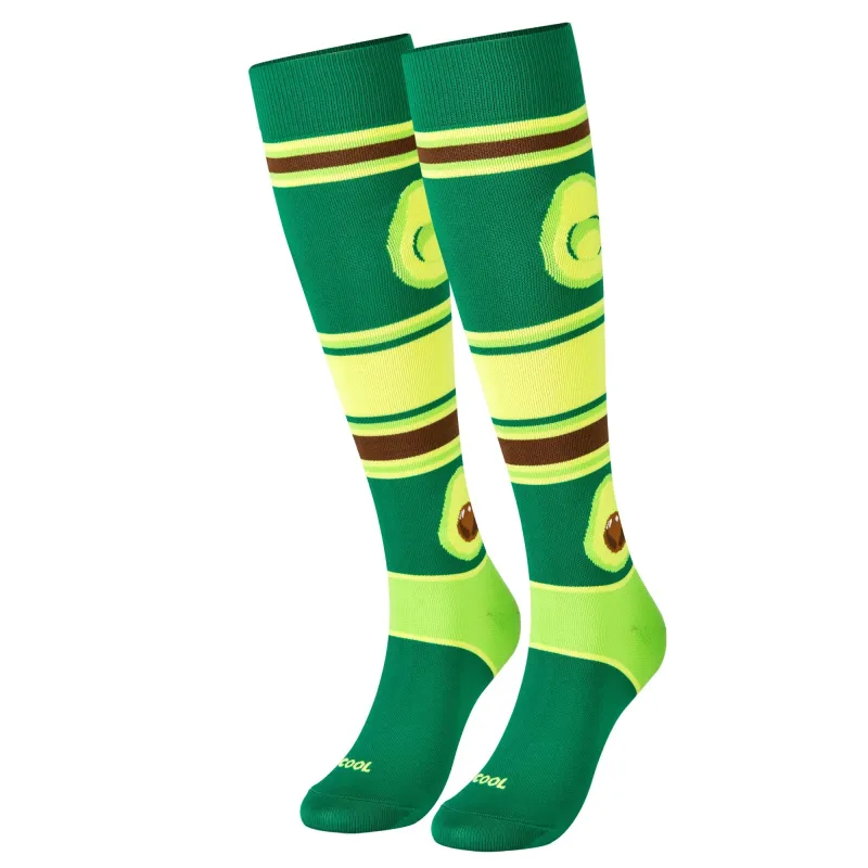 Avocado Compression Socks sold by Odd Sox