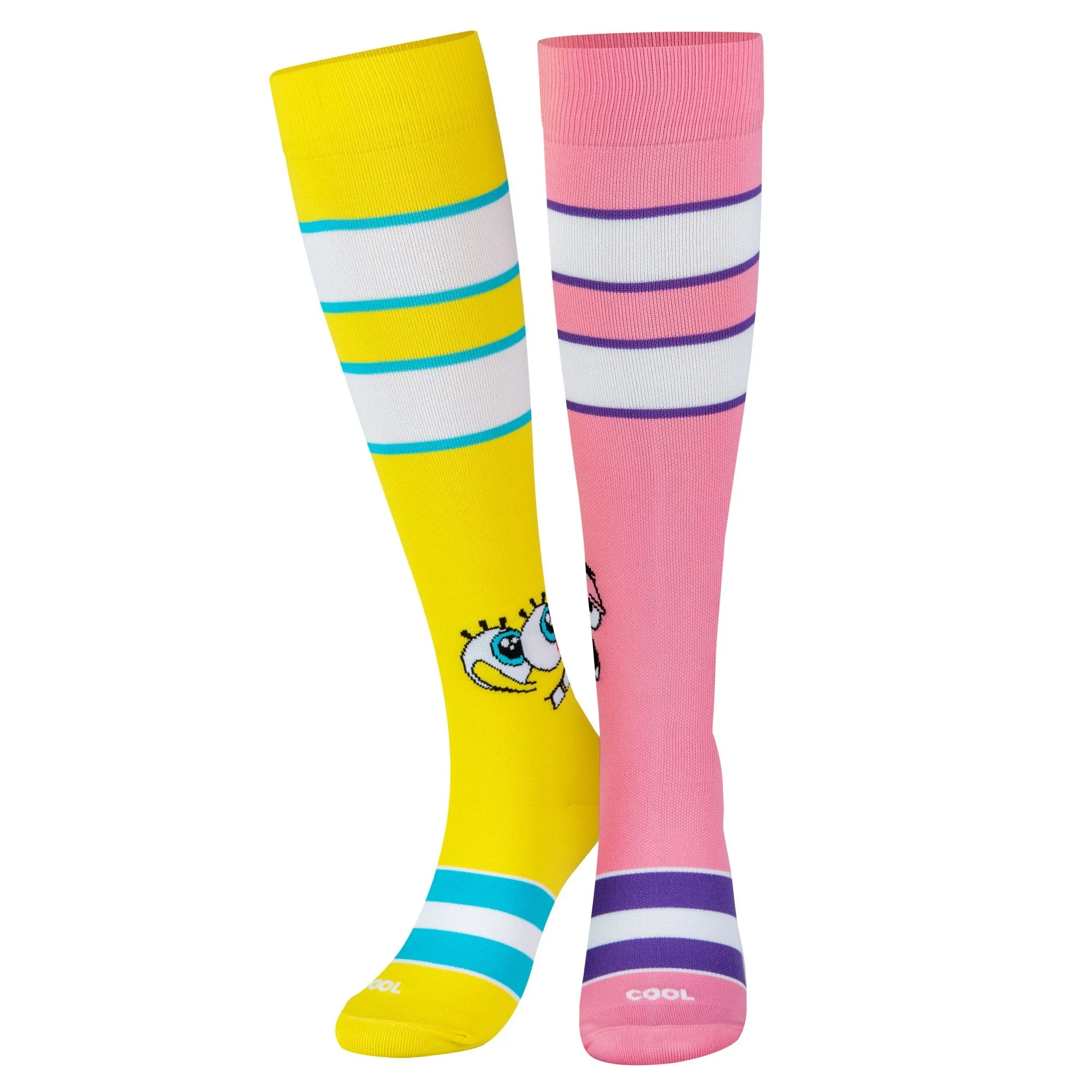 Friendly Faces Compression Socks sold by Odd Sox product image thumbnail 2