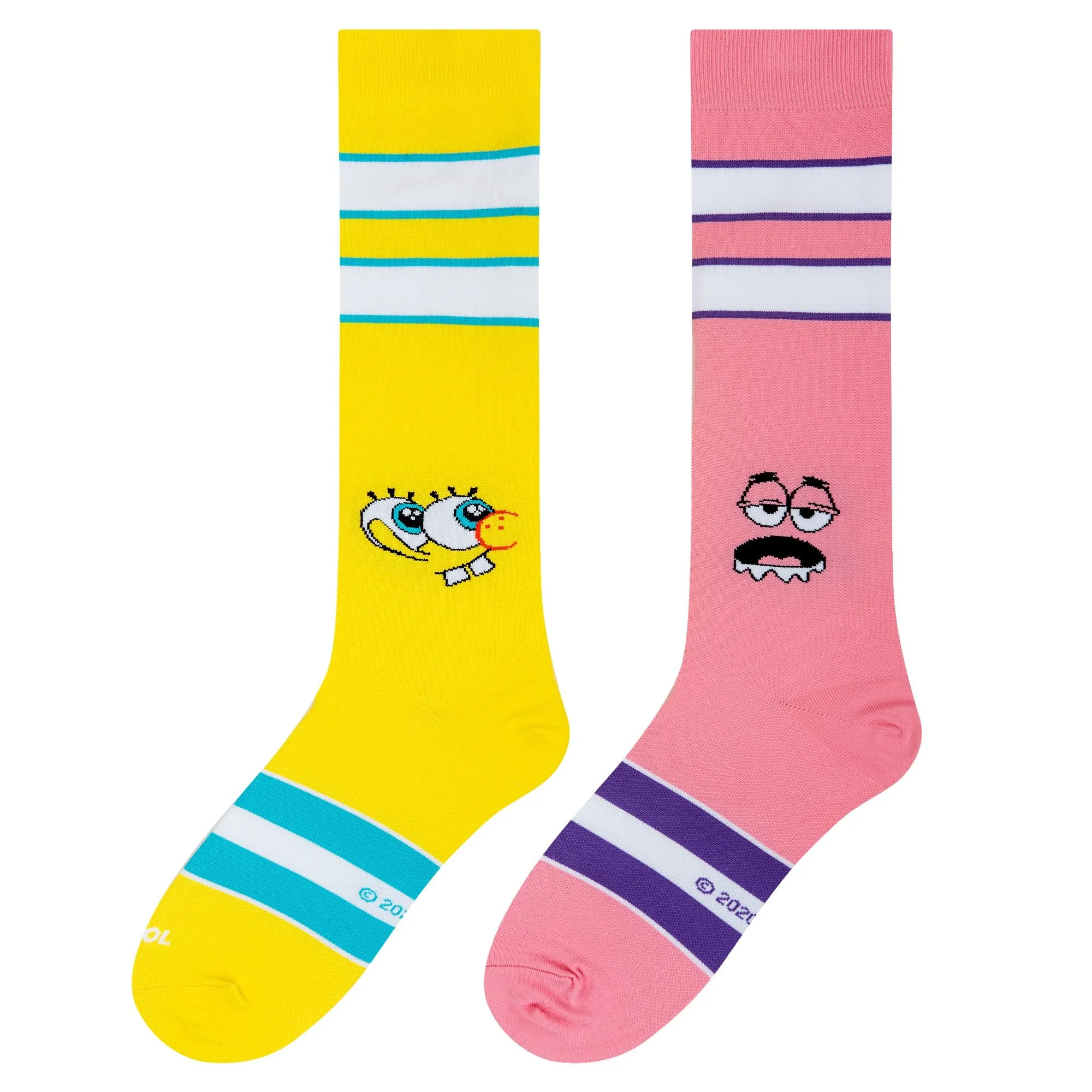 Friendly Faces Compression Socks sold by Odd Sox product image thumbnail 3