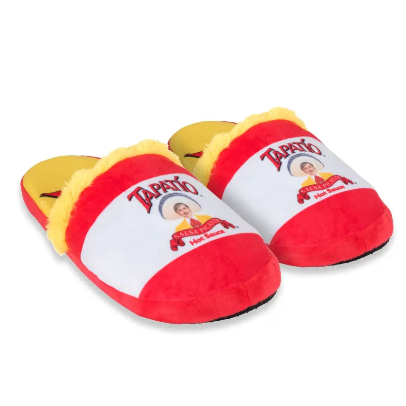 Tapatio Fuzzy Slip-On Slippers sold by Odd Sox