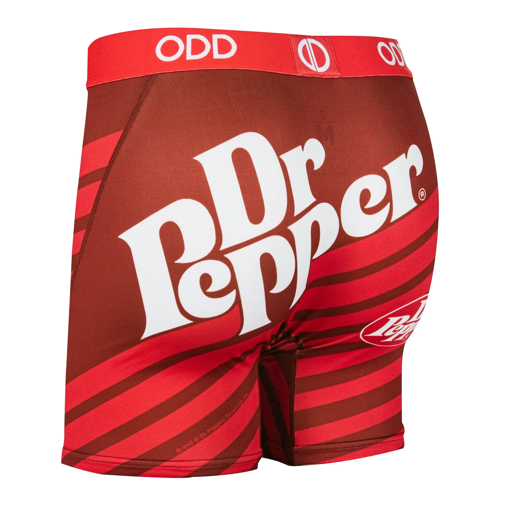 Dr Pepper Stripes Men's Boxer Briefs sold by Odd Sox product image thumbnail 4