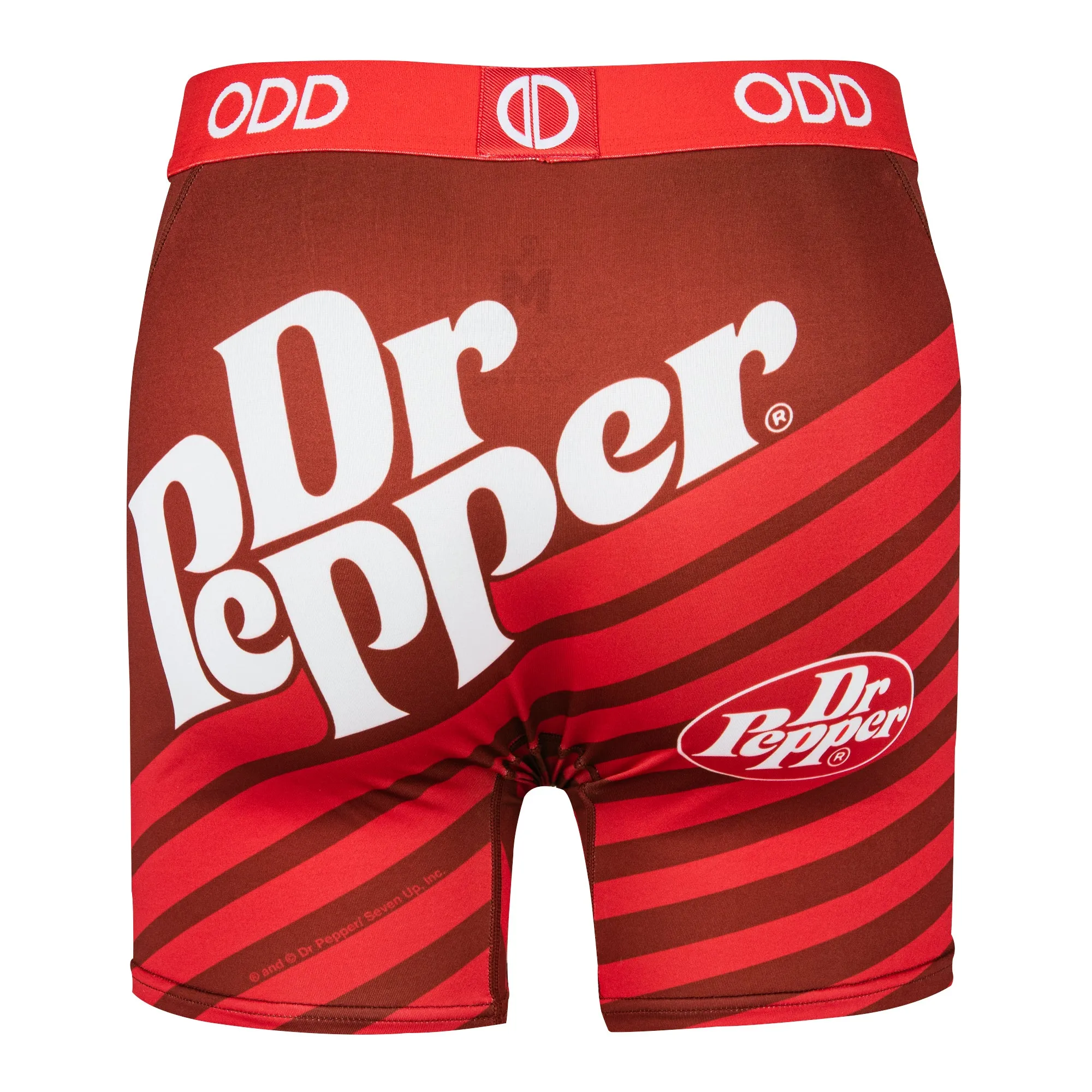 Dr Pepper Stripes Men's Boxer Briefs sold by Odd Sox product image thumbnail 2