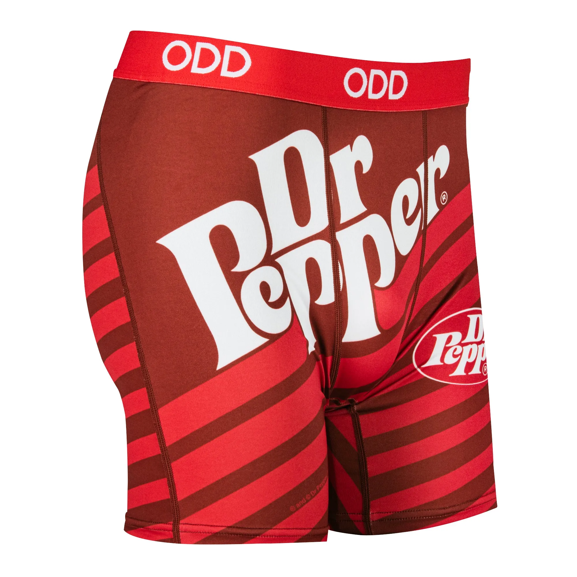Dr Pepper Stripes Men's Boxer Briefs sold by Odd Sox product image thumbnail 3