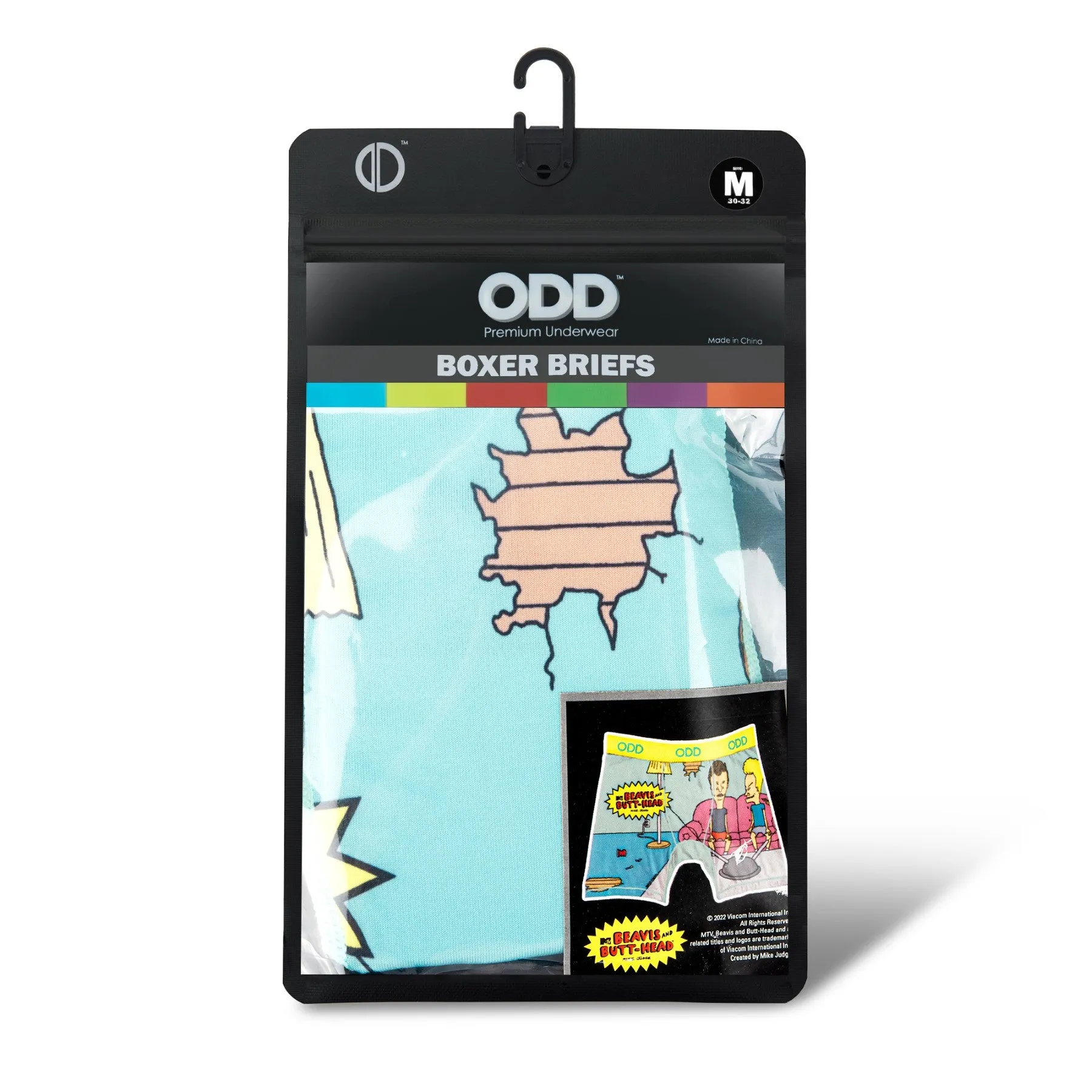 Beavis and Butt-Head Men's Boxer Briefs sold by Odd Sox product image thumbnail 5