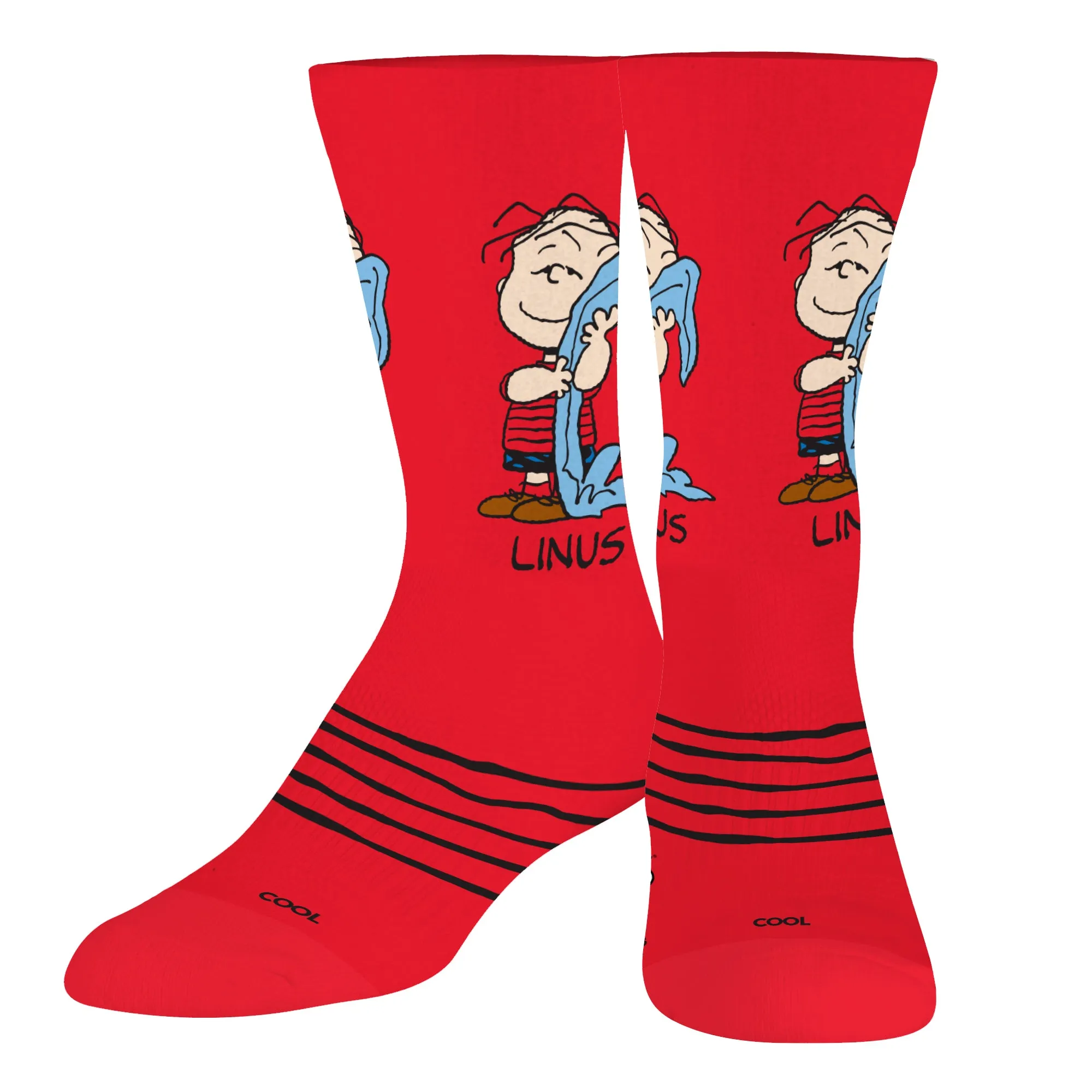 Linus Men's Crew Socks sold by Odd Sox product image thumbnail 2
