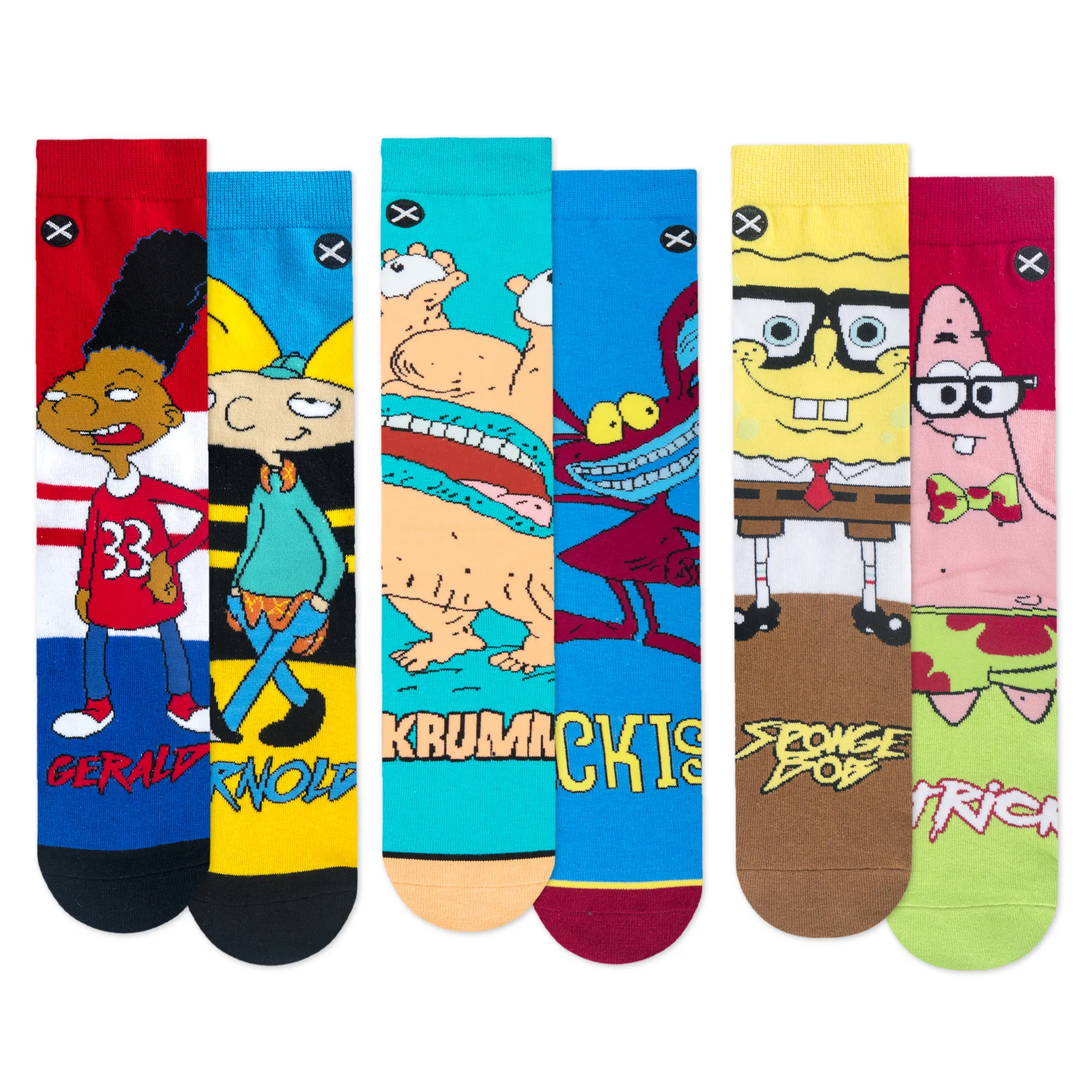 Best Friends Men's Crew Socks 6-Pack sold by Odd Sox product image thumbnail 2
