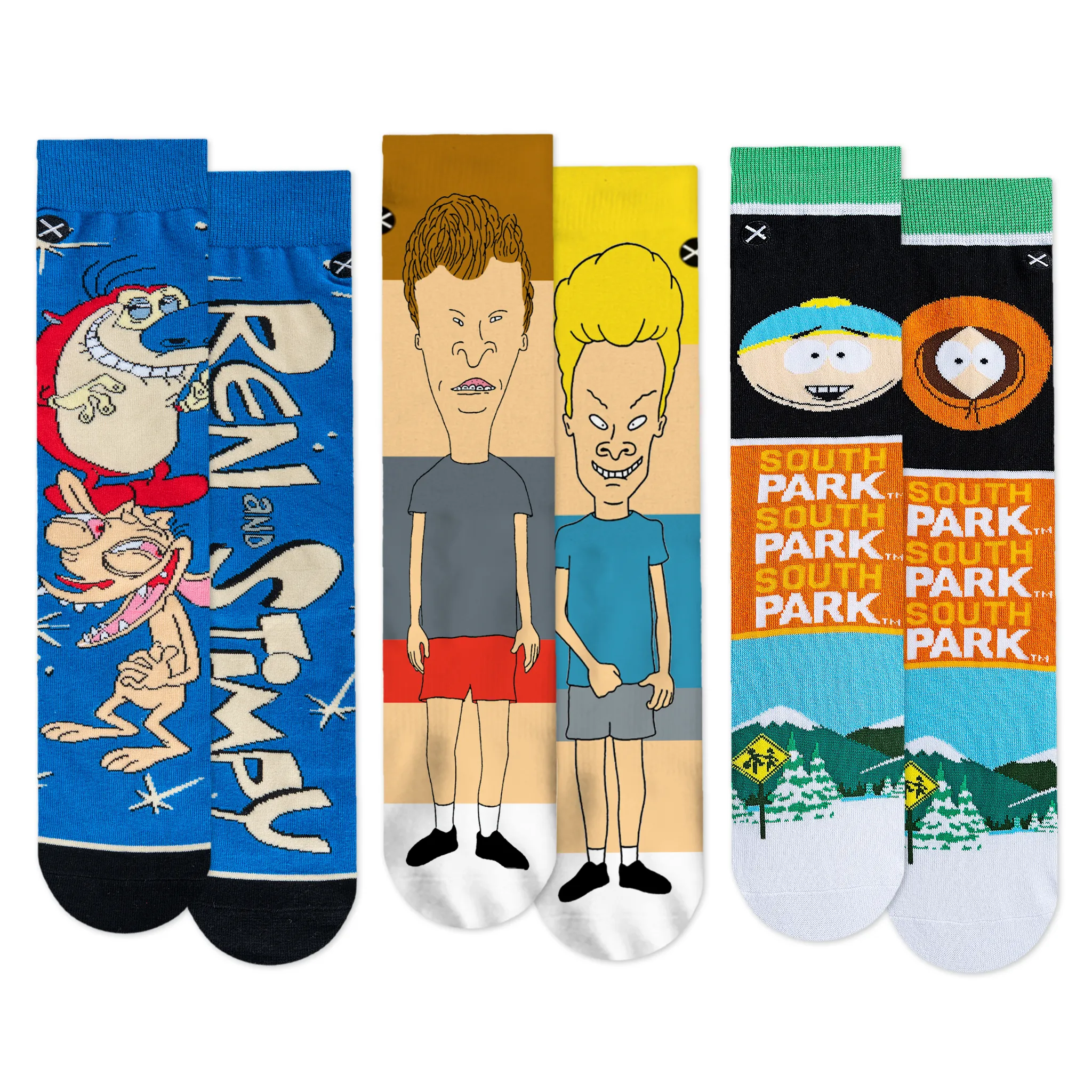Best Friends Men's Crew Socks 6-Pack sold by Odd Sox product image thumbnail 3