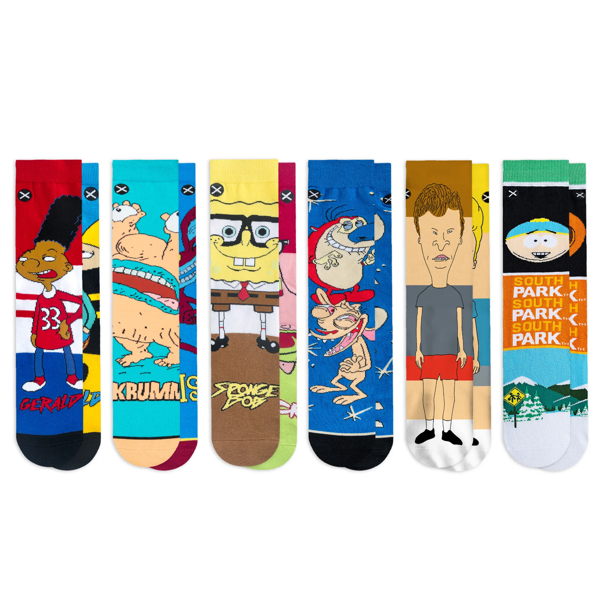 Best Friends Men's Crew Socks 6-Pack sold by Odd Sox