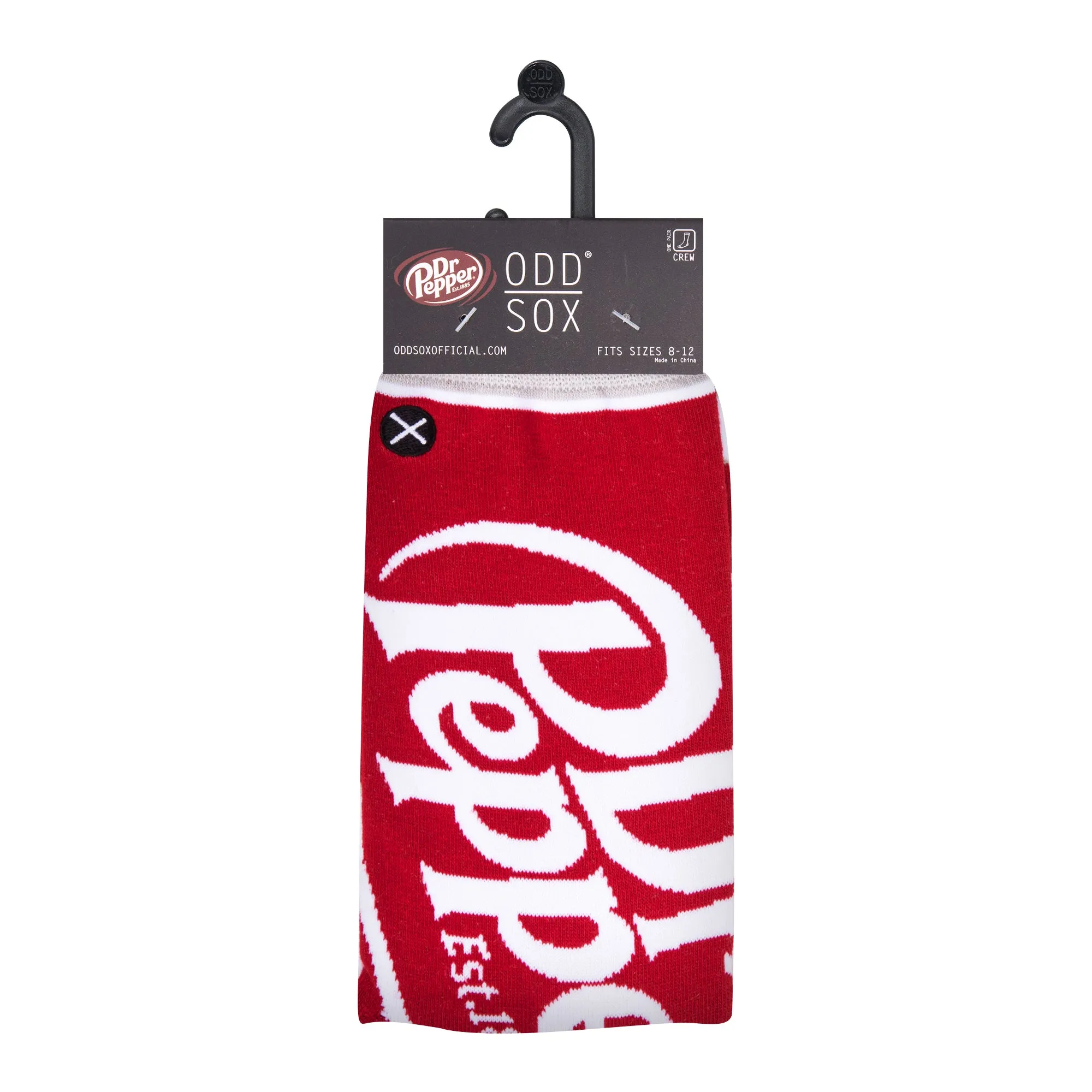 Dr Pepper Split Men's Crew Socks sold by Odd Sox product image thumbnail 5