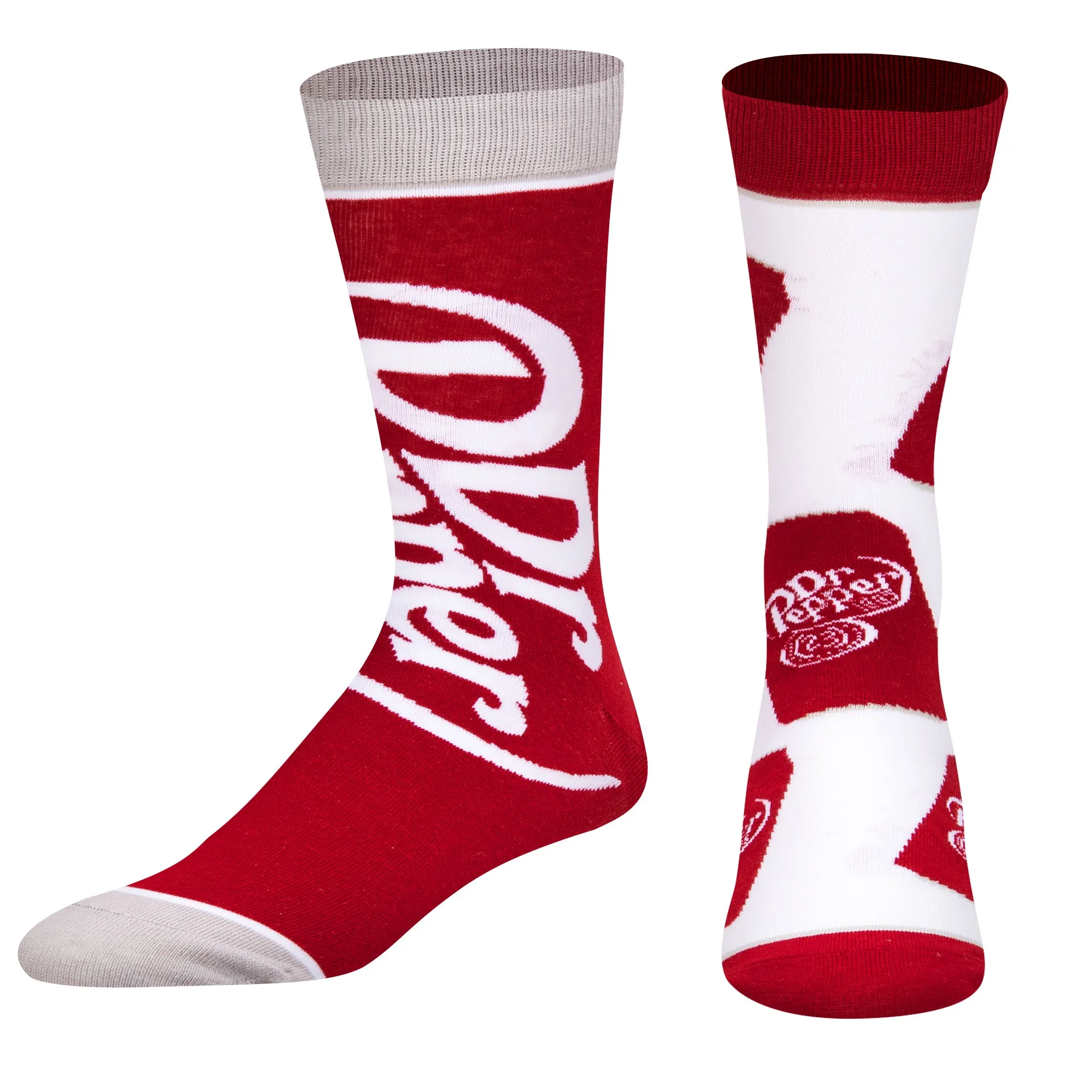 Dr Pepper Split Men's Crew Socks sold by Odd Sox product image thumbnail 2