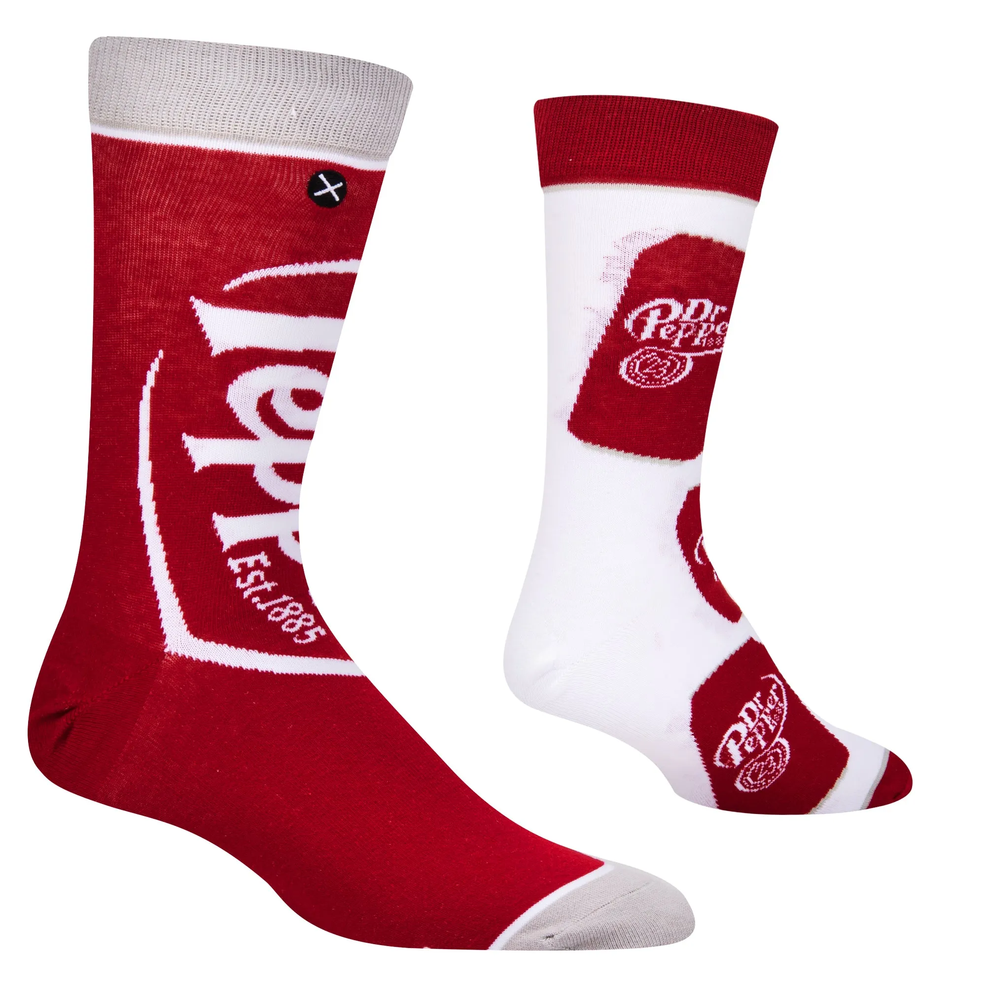 Dr Pepper Split Men's Crew Socks sold by Odd Sox product image thumbnail 3
