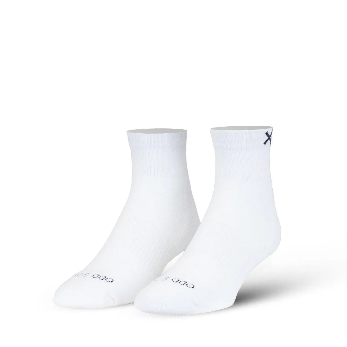 Basix 3 Pack Quarter White sold by Odd Sox product image thumbnail 2