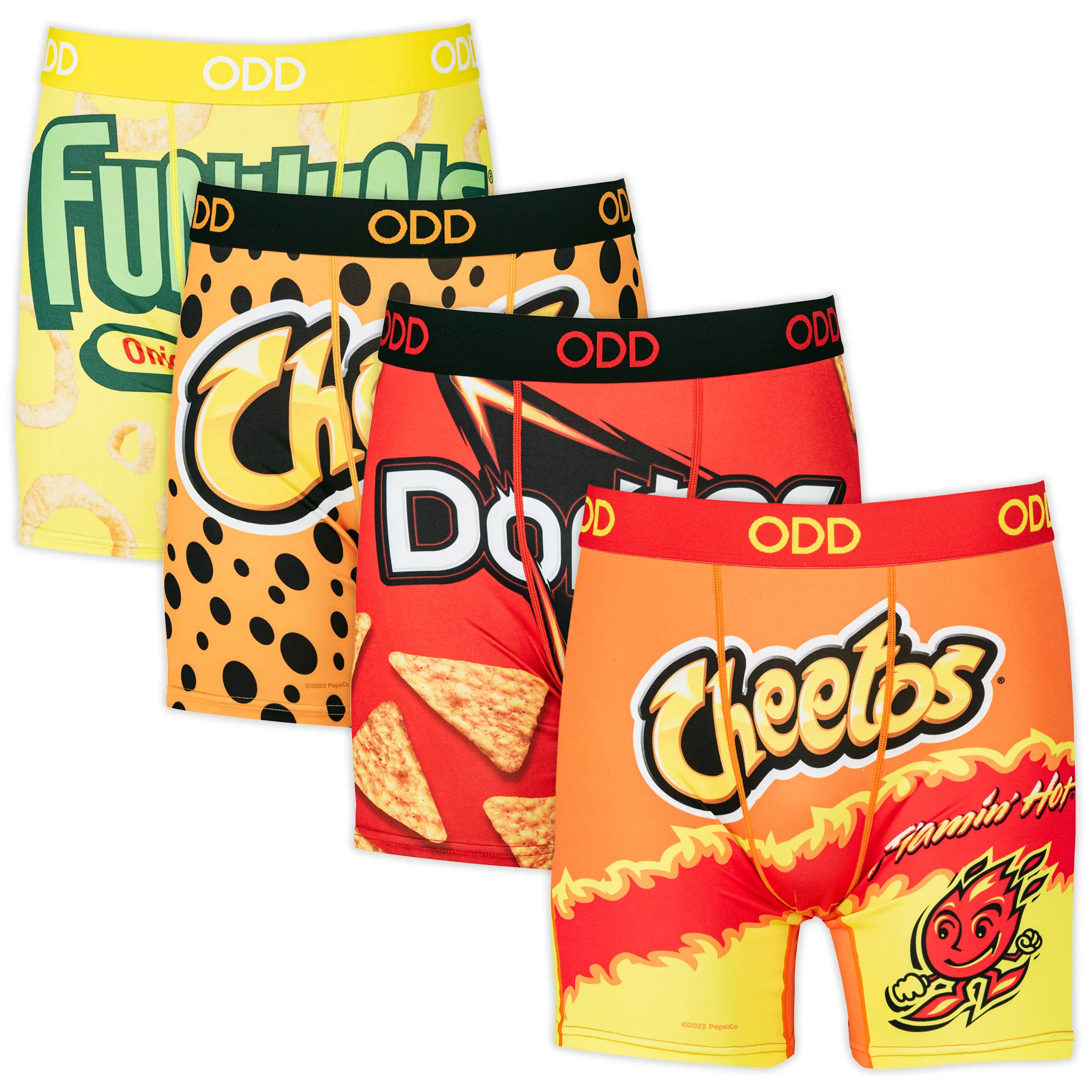 Snacks Men's Boxer Brief 4-Pack sold by Odd Sox