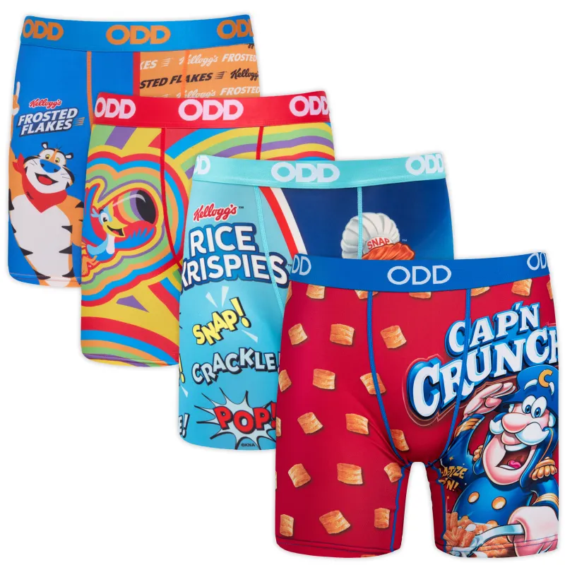 Cereal Men's Boxer Brief 4-Pack sold by Odd Sox