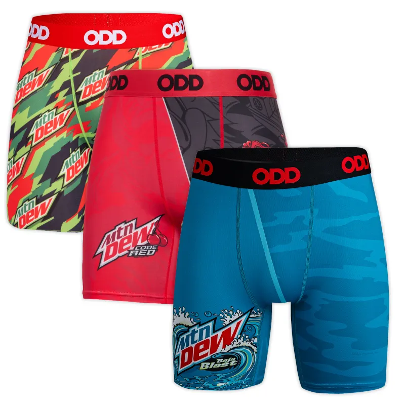 Mountain Dew Men's Boxer Brief 3-Pack sold by Odd Sox