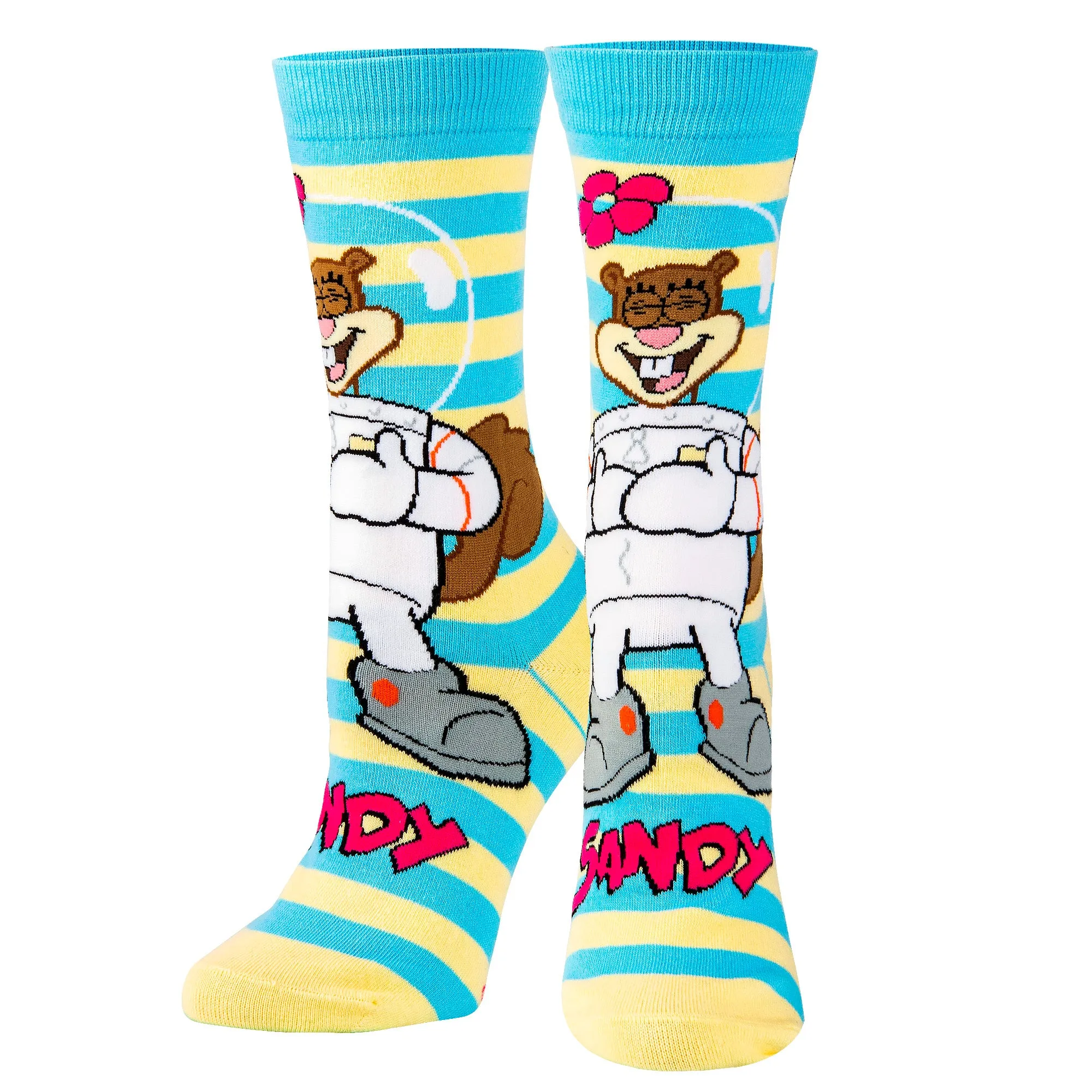 Sandy Cheeks Women's Crew Socks sold by Odd Sox product image thumbnail 2