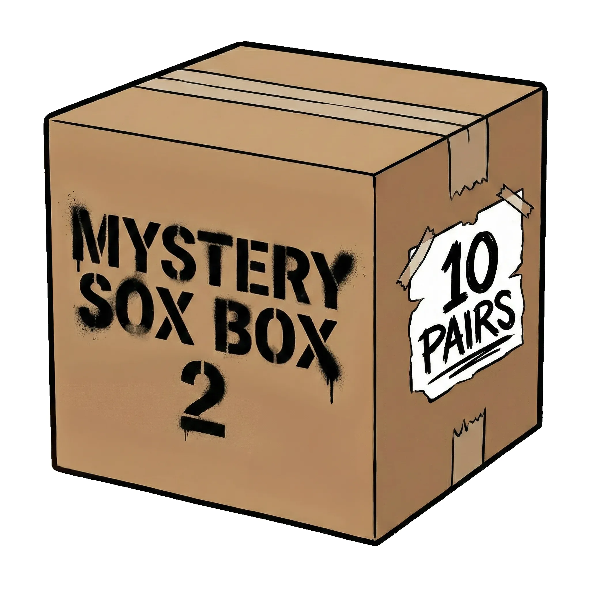 Mystery Pack Crew Socks 10-Pack sold by Odd Sox product image thumbnail 3
