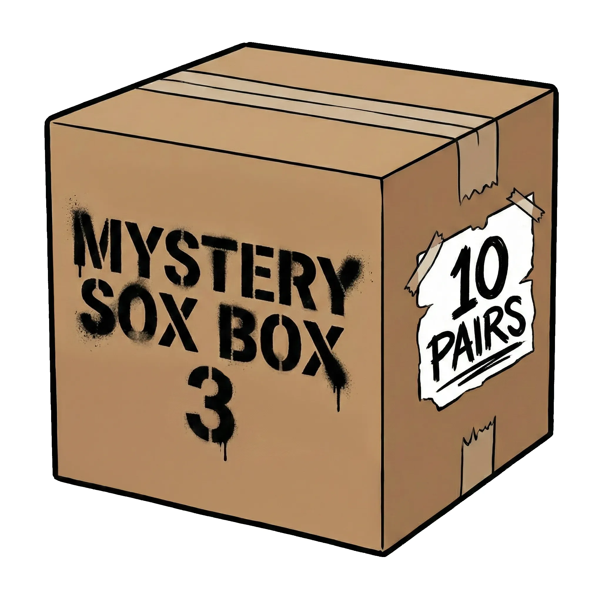 Mystery Pack Crew Socks 10-Pack sold by Odd Sox product image thumbnail 4