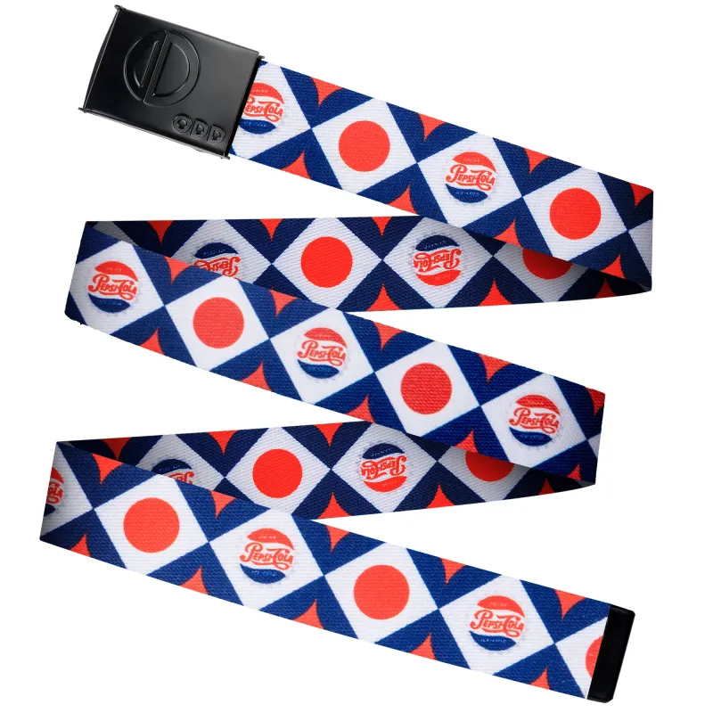 Pepsi Pattern Belt made by Odd Sox
