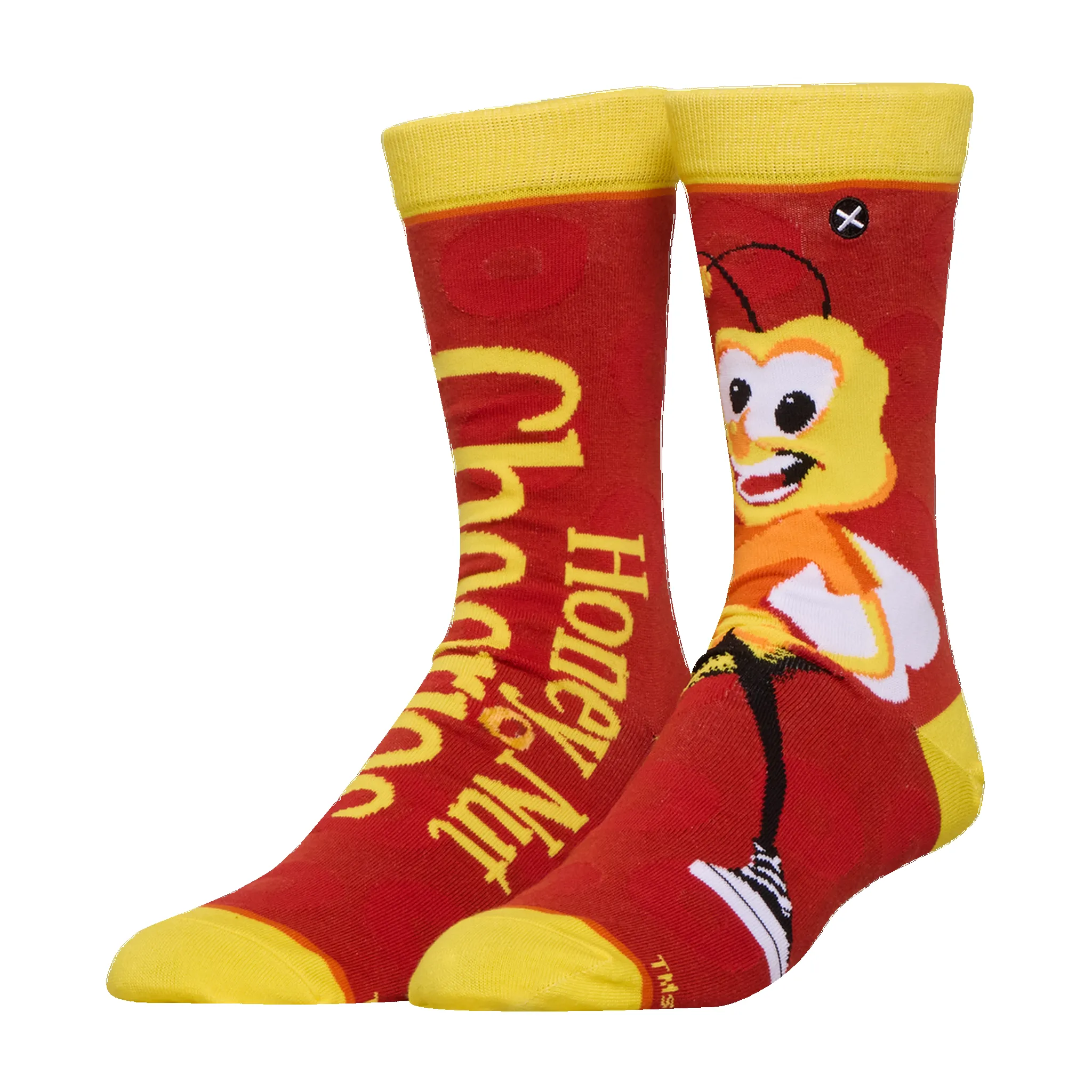 Honey Nut Cheerios Split Men's Crew Socks sold by Odd Sox