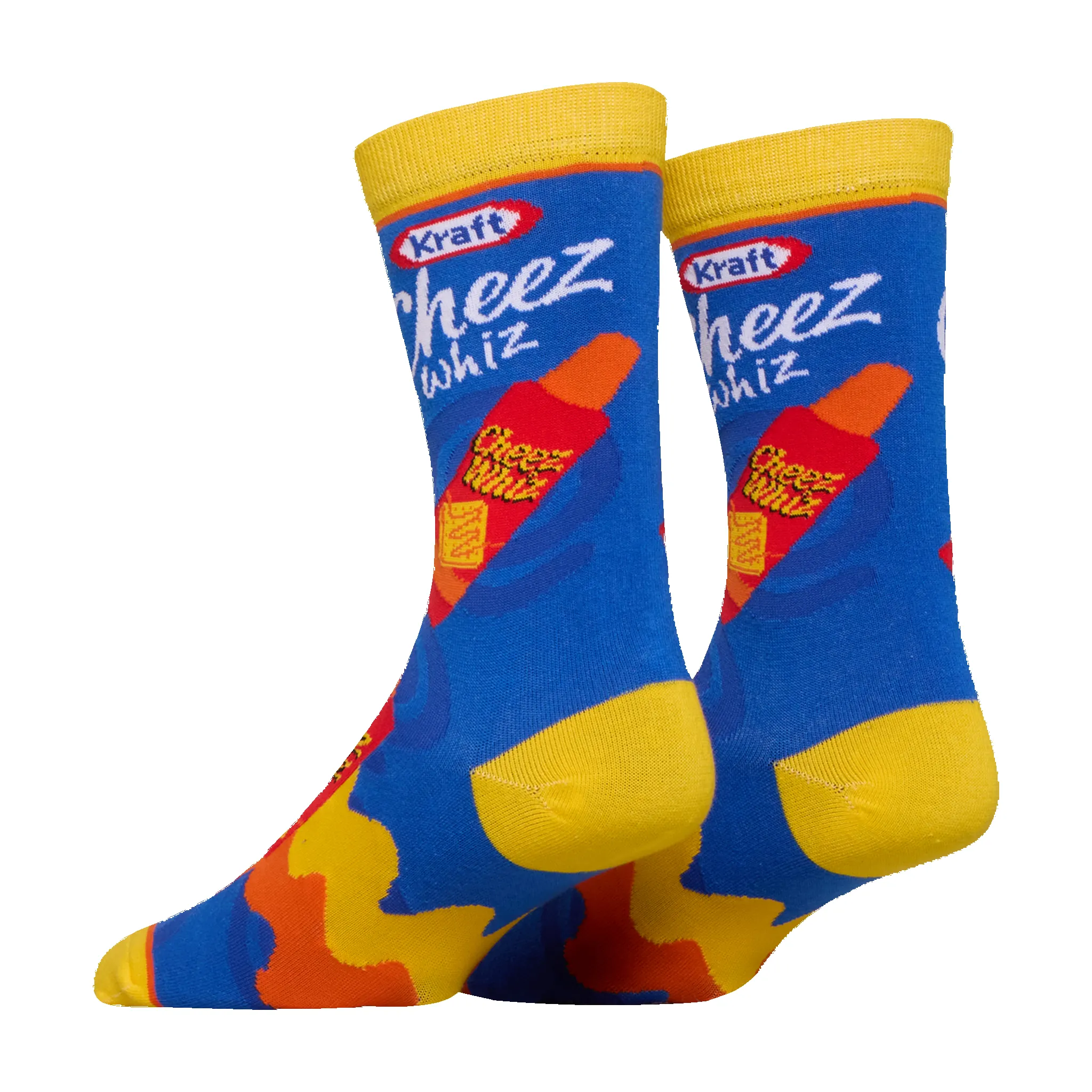 Kraft Cheez Wiz Crew Socks sold by Odd Sox product image thumbnail 4