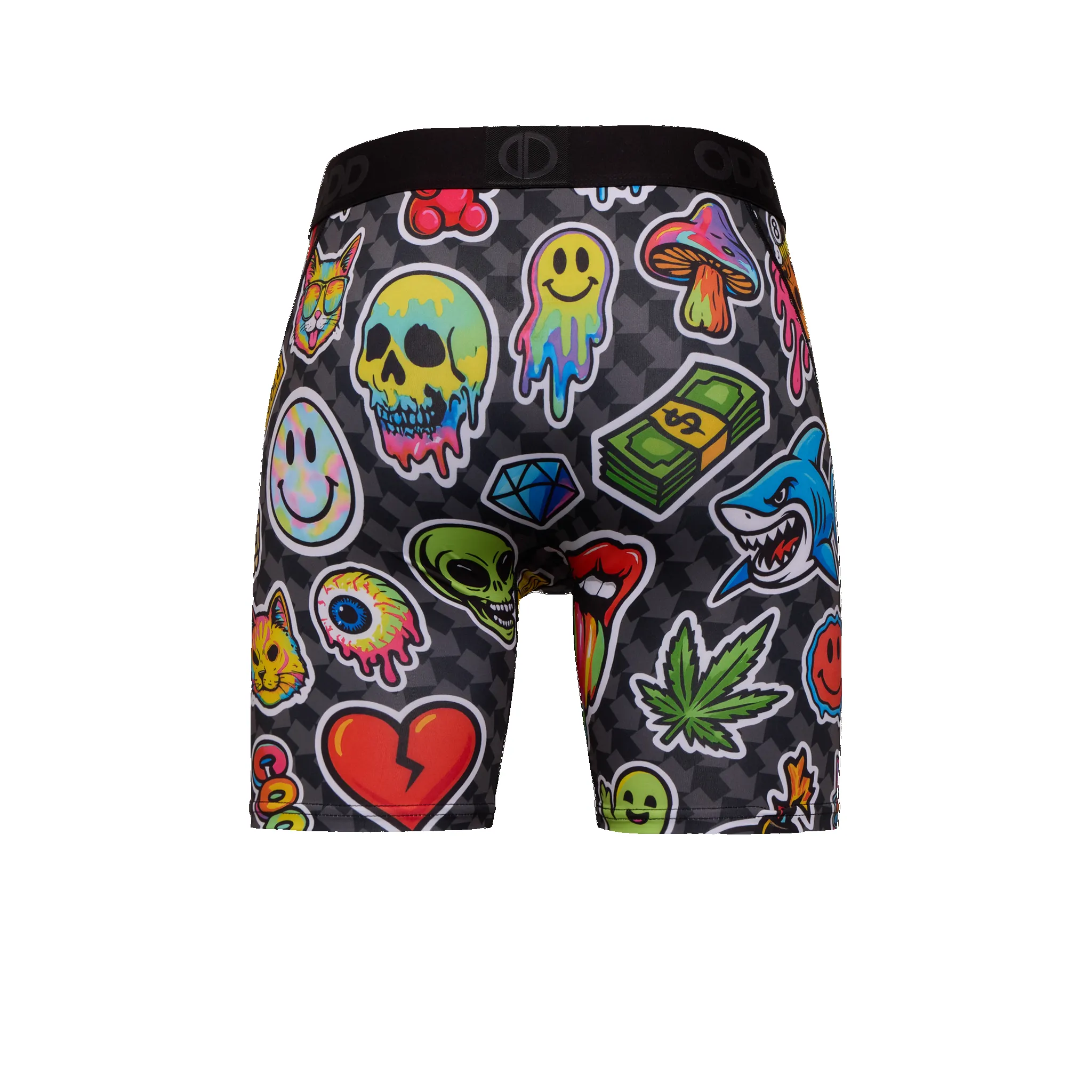 Trippy Stickers Men's Boxer Briefs sold by Odd Sox product image thumbnail 4