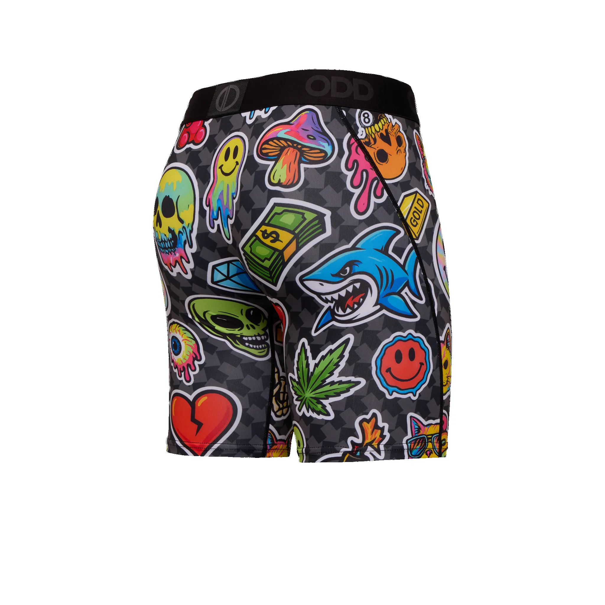 Trippy Stickers Men's Boxer Briefs sold by Odd Sox product image thumbnail 5
