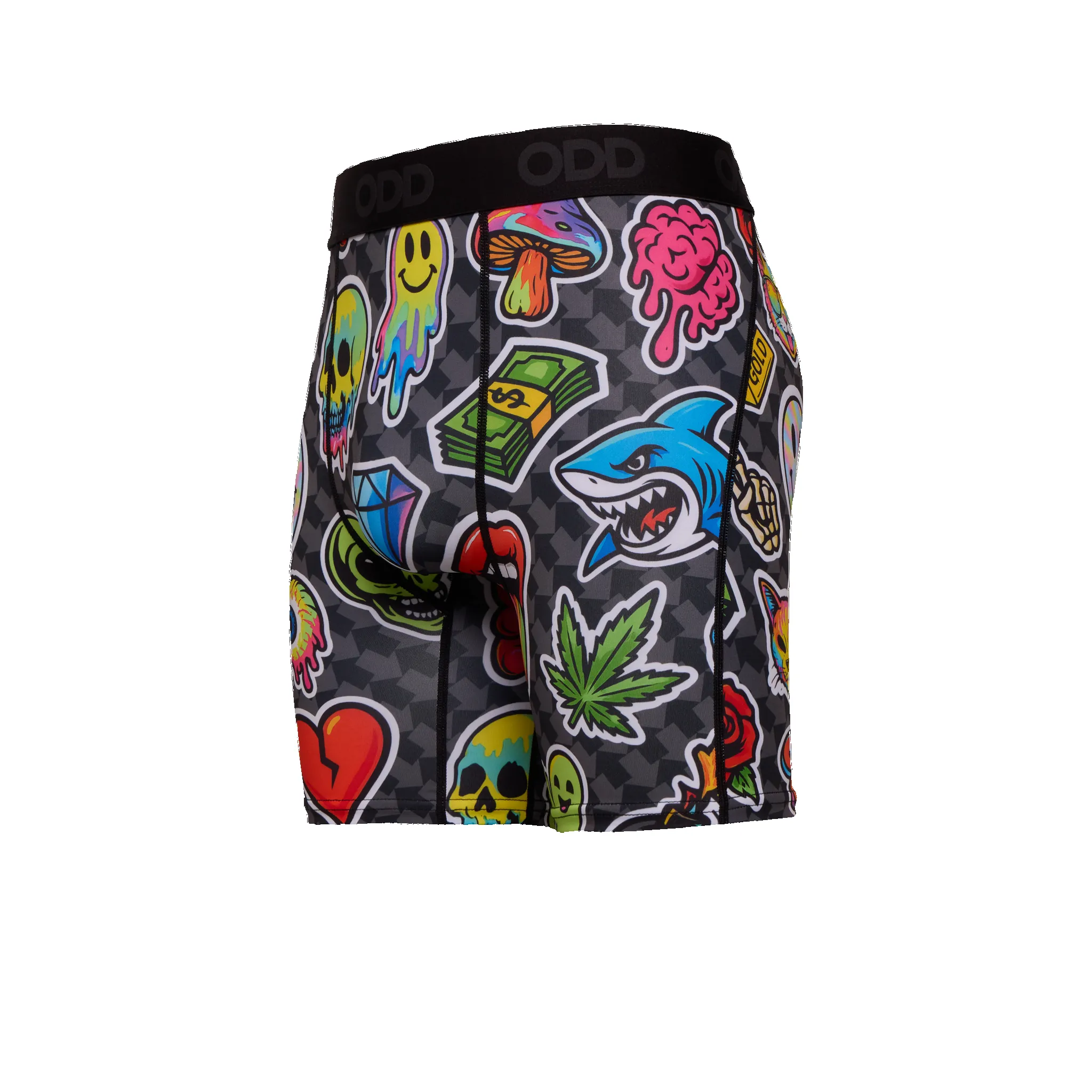 Trippy Stickers Men's Boxer Briefs sold by Odd Sox product image thumbnail 2