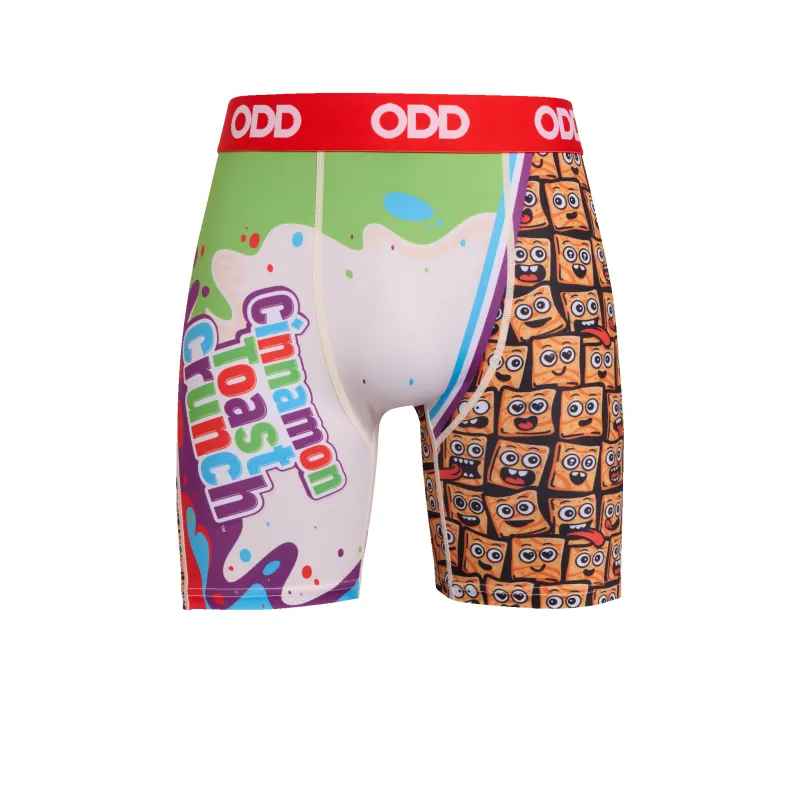 Cinnamon Toast Crunch Men's Boxer Briefs made by Odd Sox