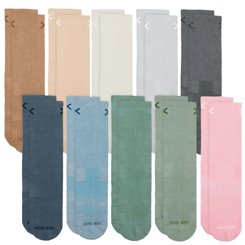 Basix Men's Crew Socks - 10-Pack sold by Odd Sox