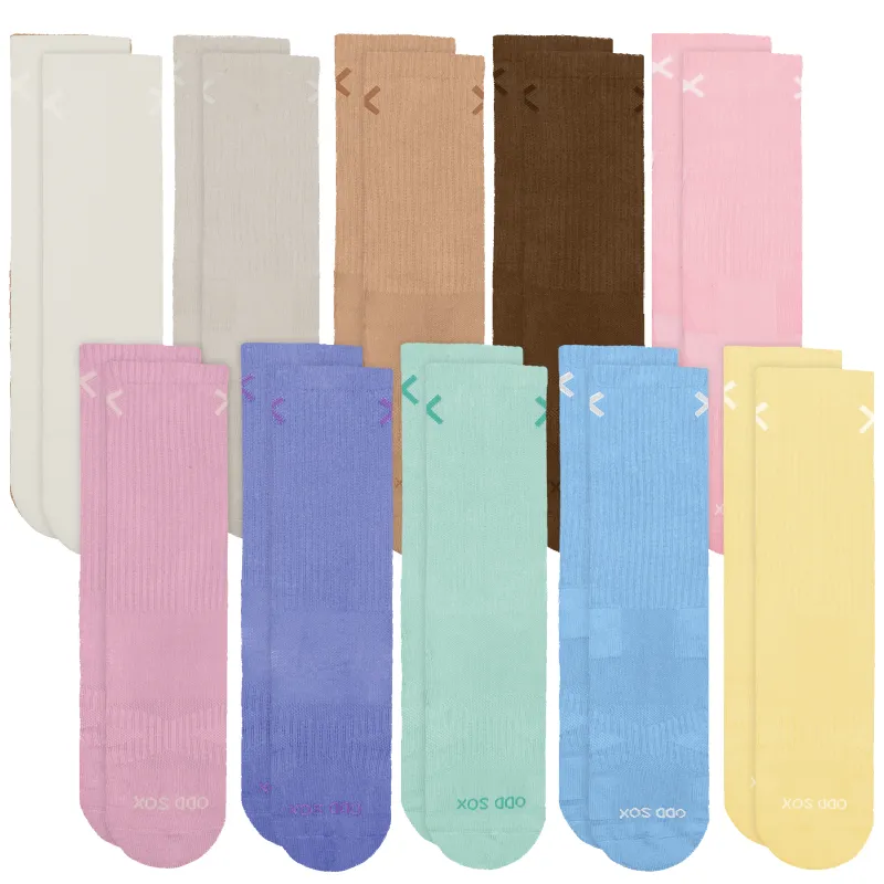 Basix Women's Crew Socks - 10-Pack sold by Odd Sox