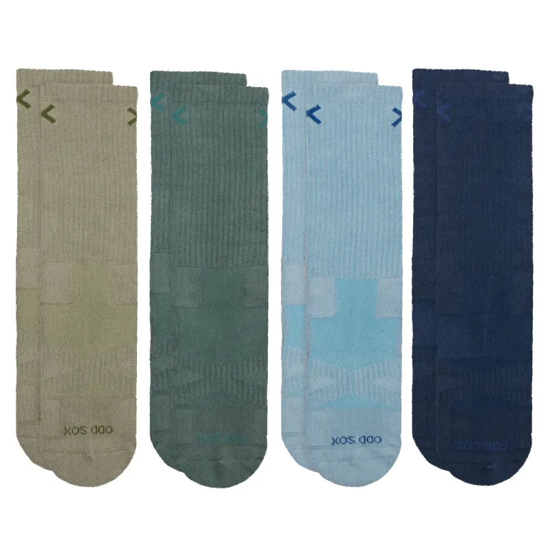 Basix Men's Crew Socks - 4-Pack sold by Odd Sox