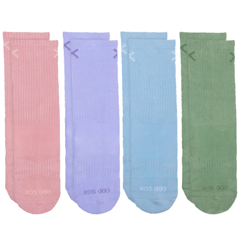 BASIX Women's Crew Socks - 4-Pack sold by Odd Sox
