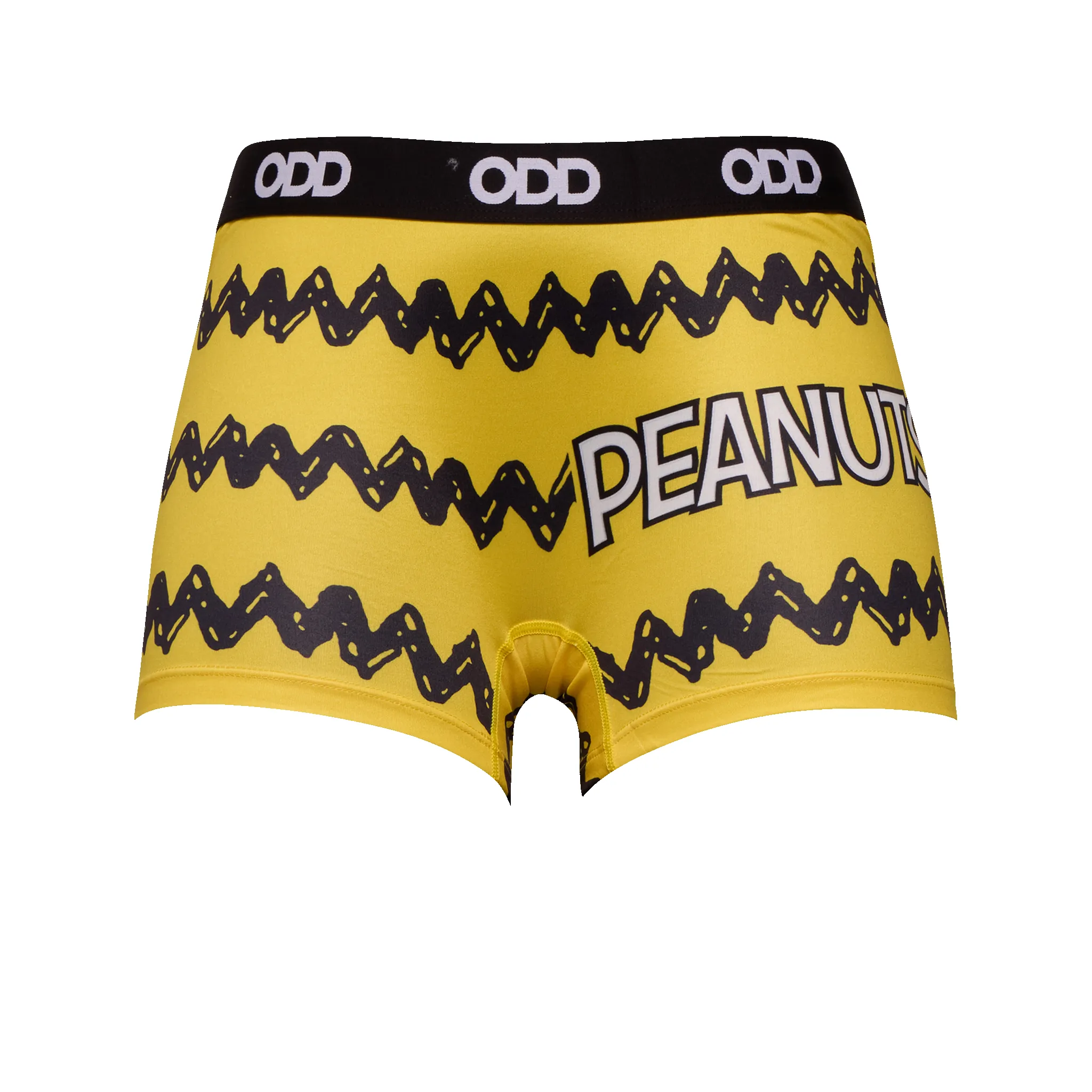 Peanuts Charlie Brown Women's Boy Shorts sold by Odd Sox
