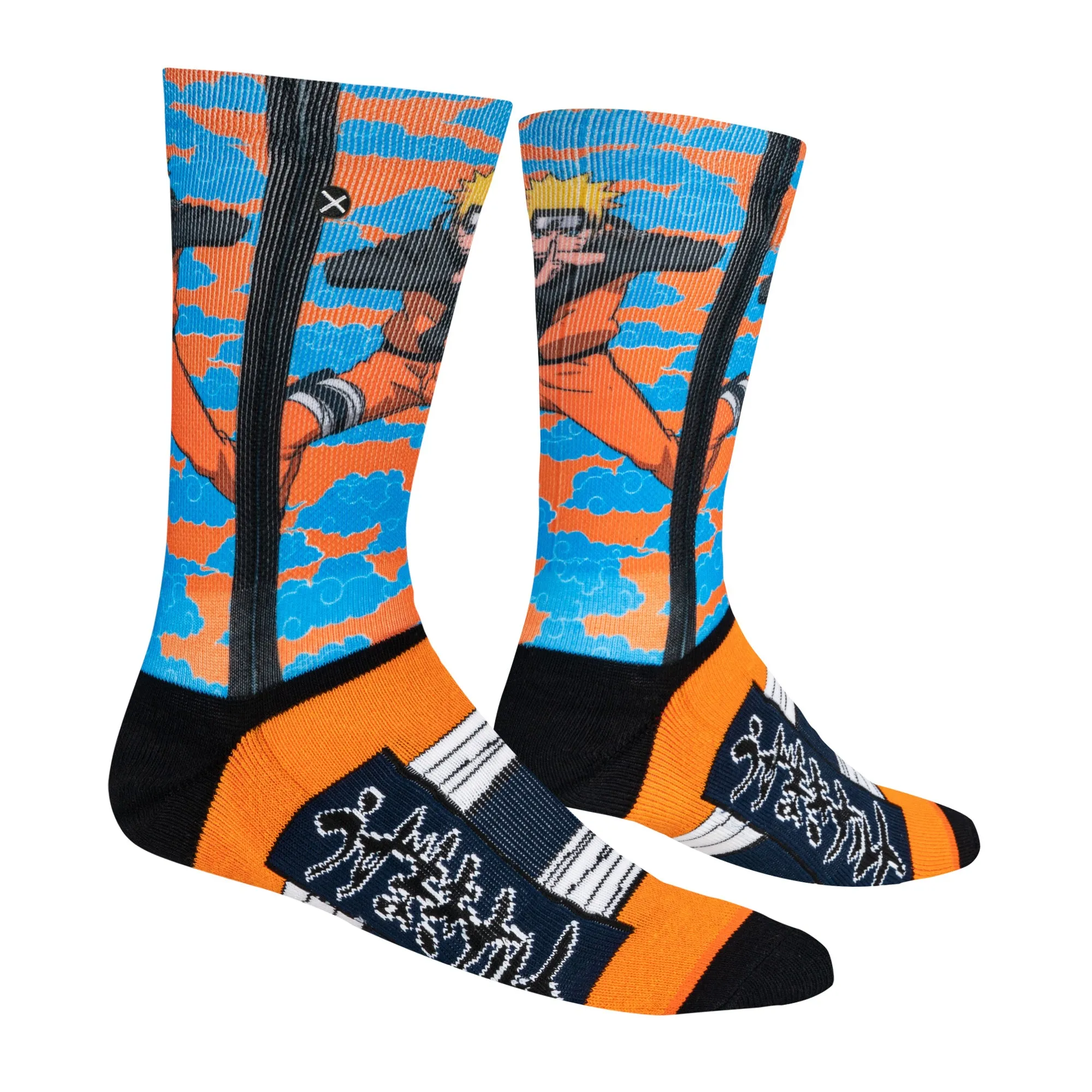 Naruto Hand Seal Men's Crew Socks sold by Odd Sox product image thumbnail 3