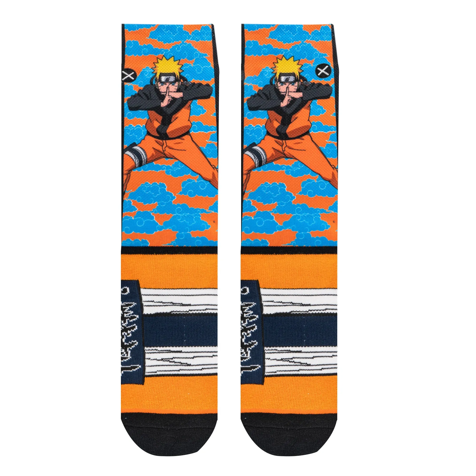 Naruto Hand Seal Men's Crew Socks sold by Odd Sox product image thumbnail 5