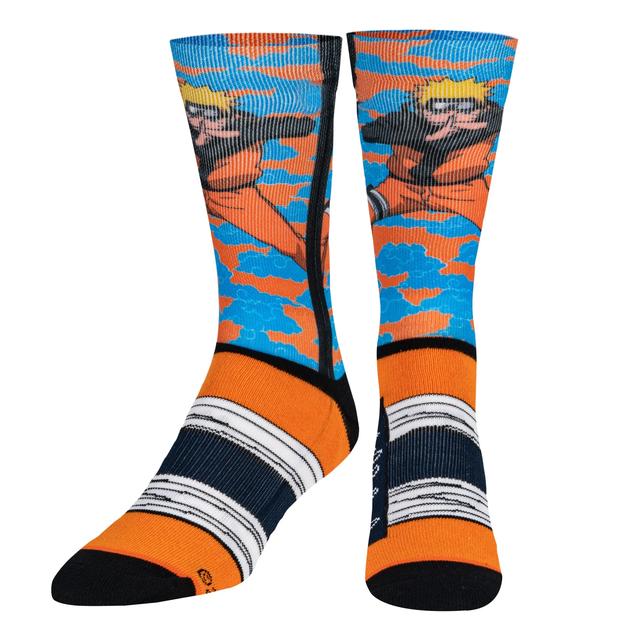 Naruto Hand Seal Men's Crew Socks sold by Odd Sox product image thumbnail 2
