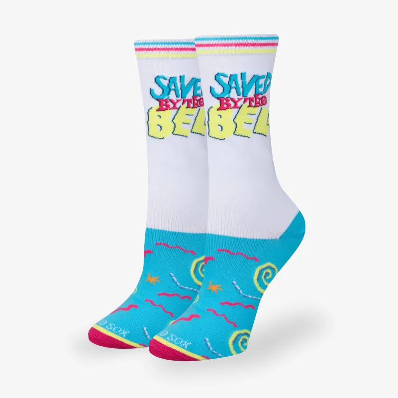 Saved By The Bell Women's Crew Socks sold by Odd Sox