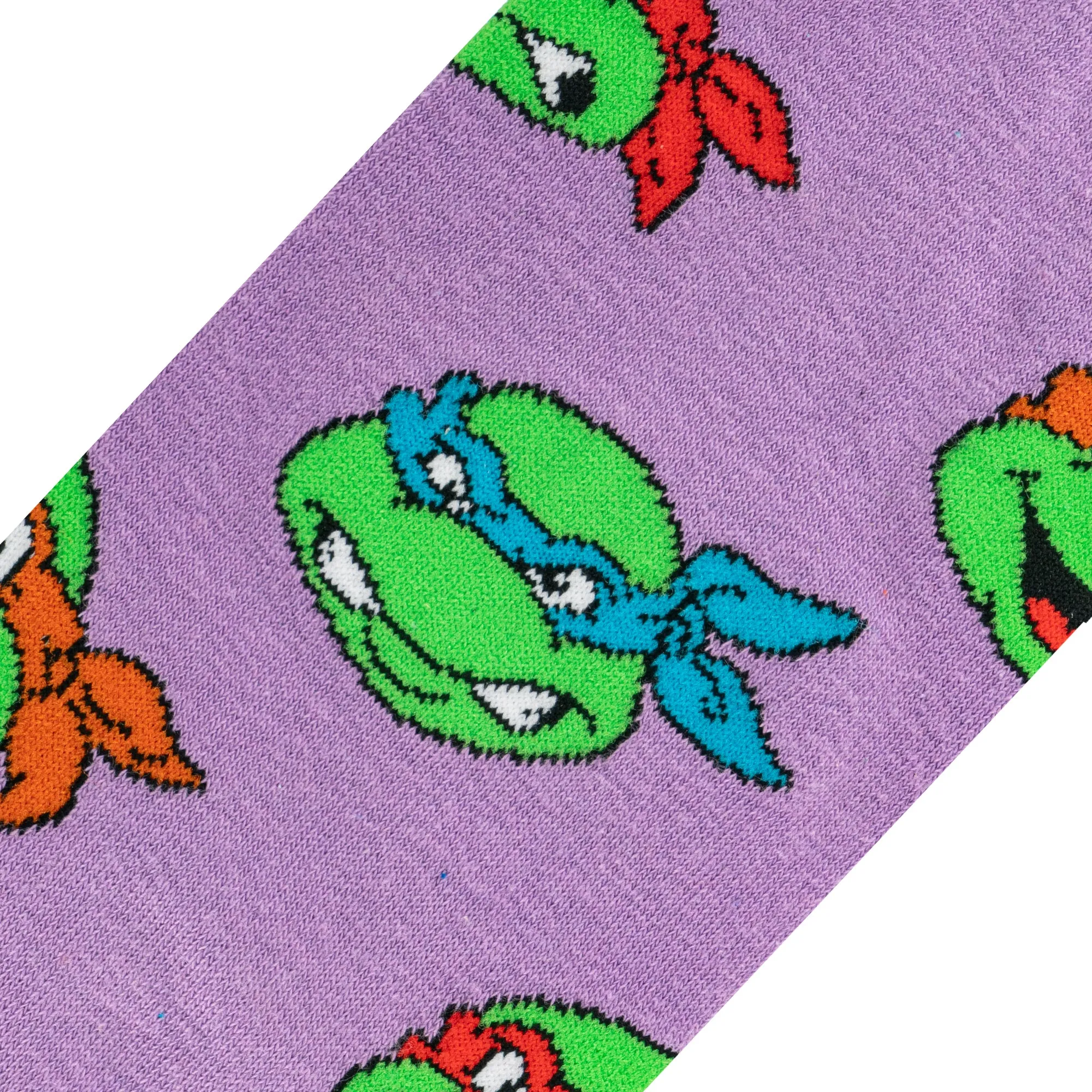 TMNT Turtle Camo Men's Crew Socks sold by Odd Sox product image thumbnail 4