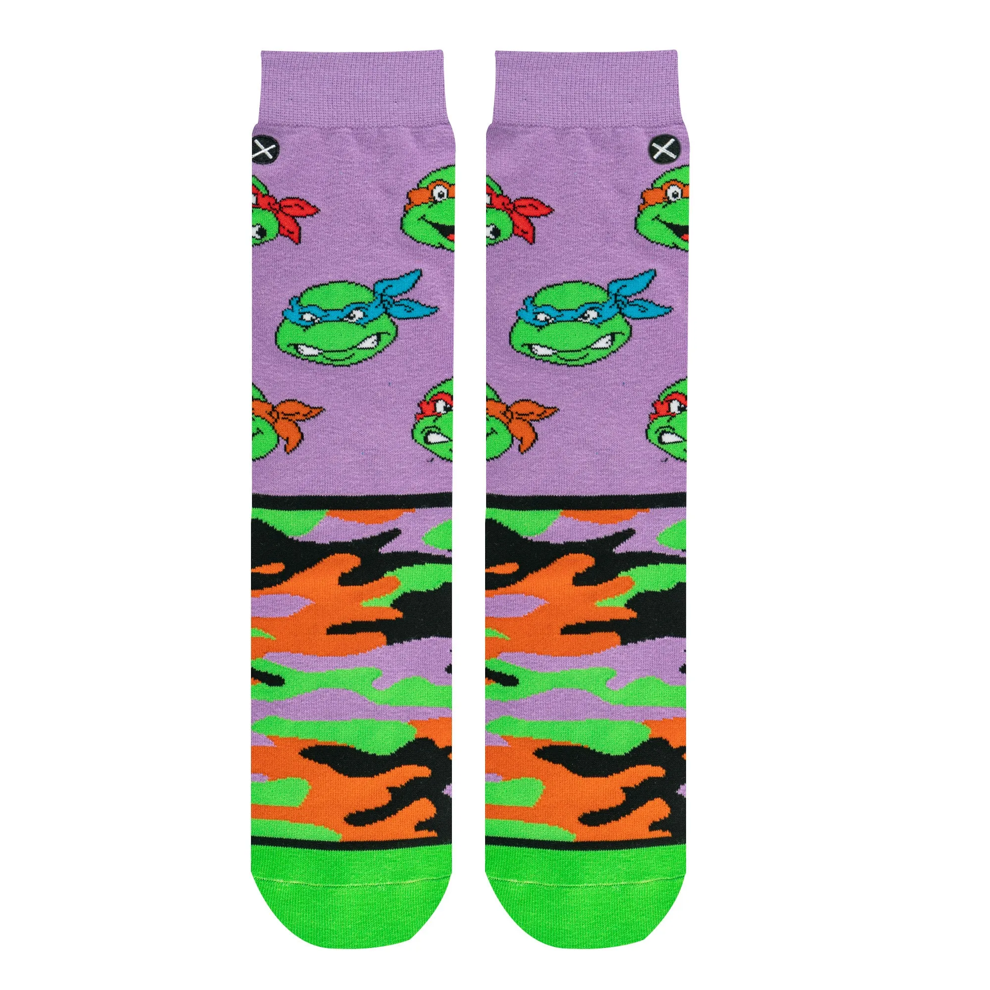 TMNT Turtle Camo Men's Crew Socks sold by Odd Sox product image thumbnail 5