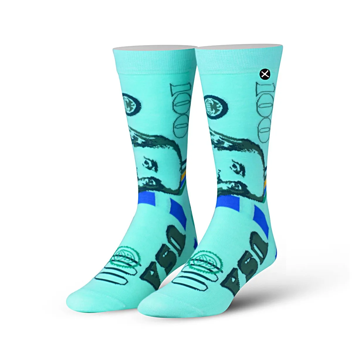 Federal Reserve Men's Crew Socks sold by Odd Sox