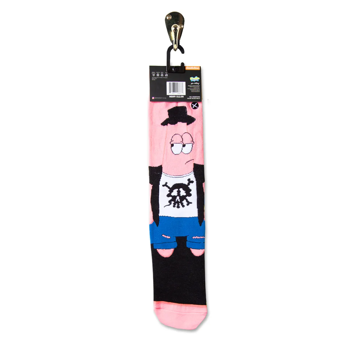 SpongeBob Hipsters Men's Crew Socks sold by Odd Sox product image thumbnail 3