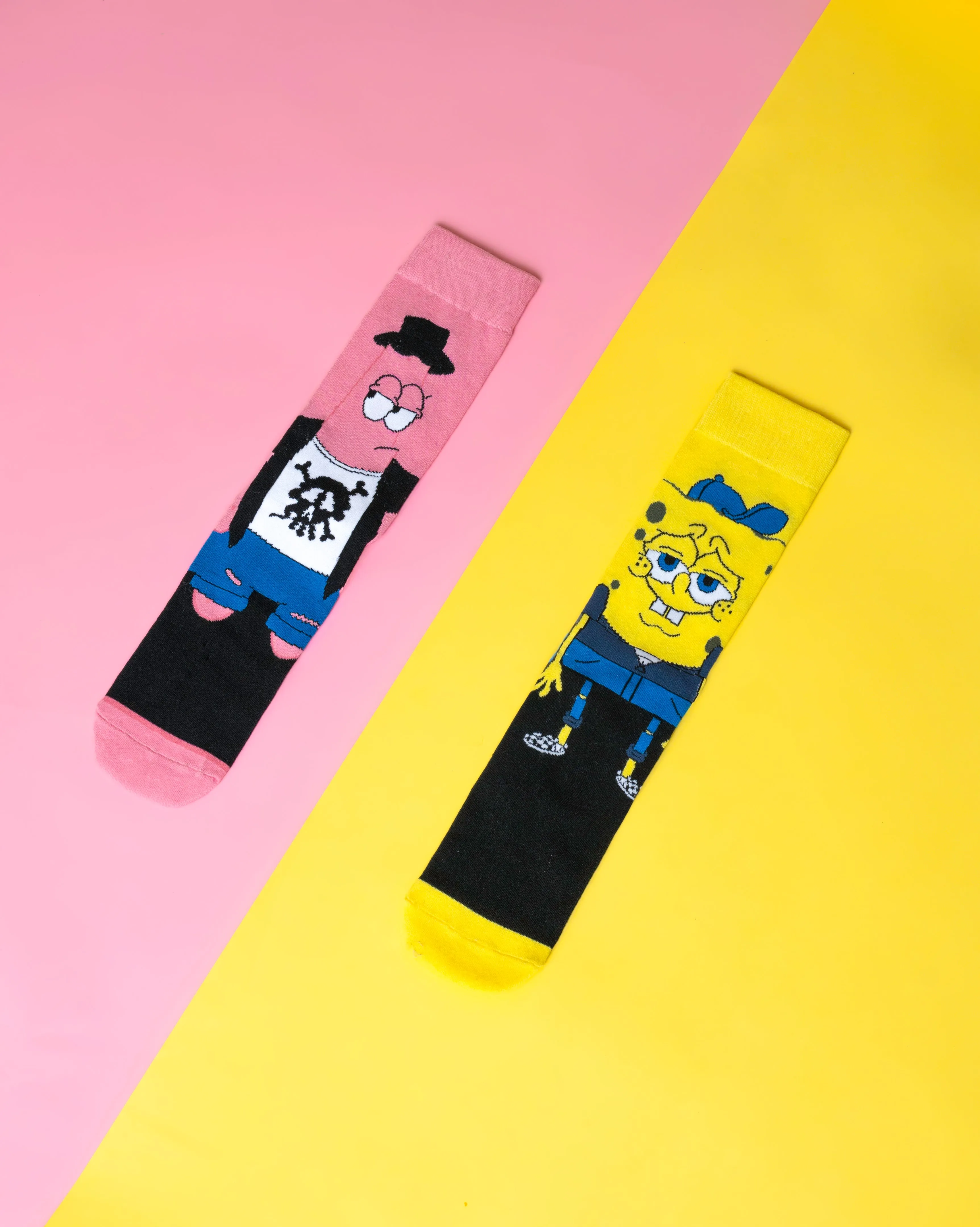 SpongeBob Hipsters Men's Crew Socks sold by Odd Sox product image thumbnail 4