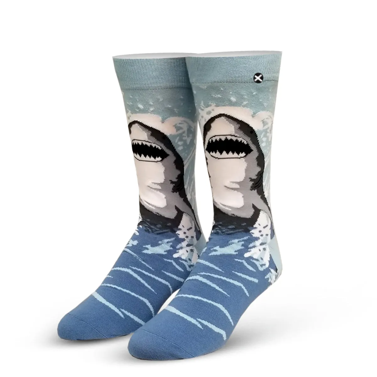 Great White Men's Crew Socks sold by Odd Sox