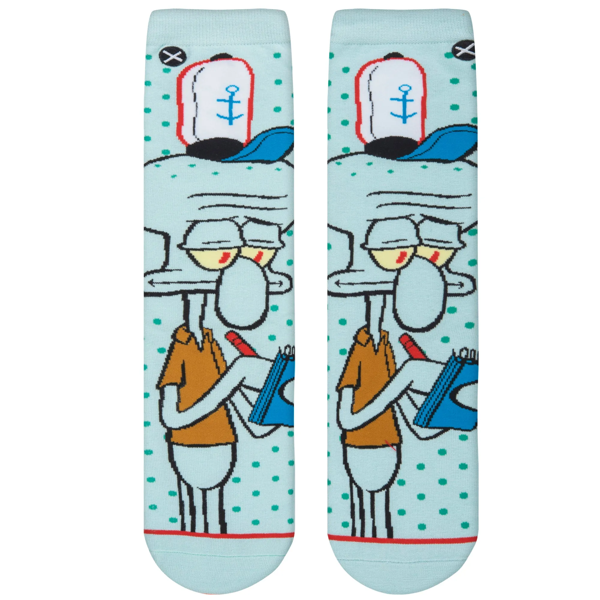 Squidward Men's Crew Socks sold by Odd Sox product image thumbnail 5