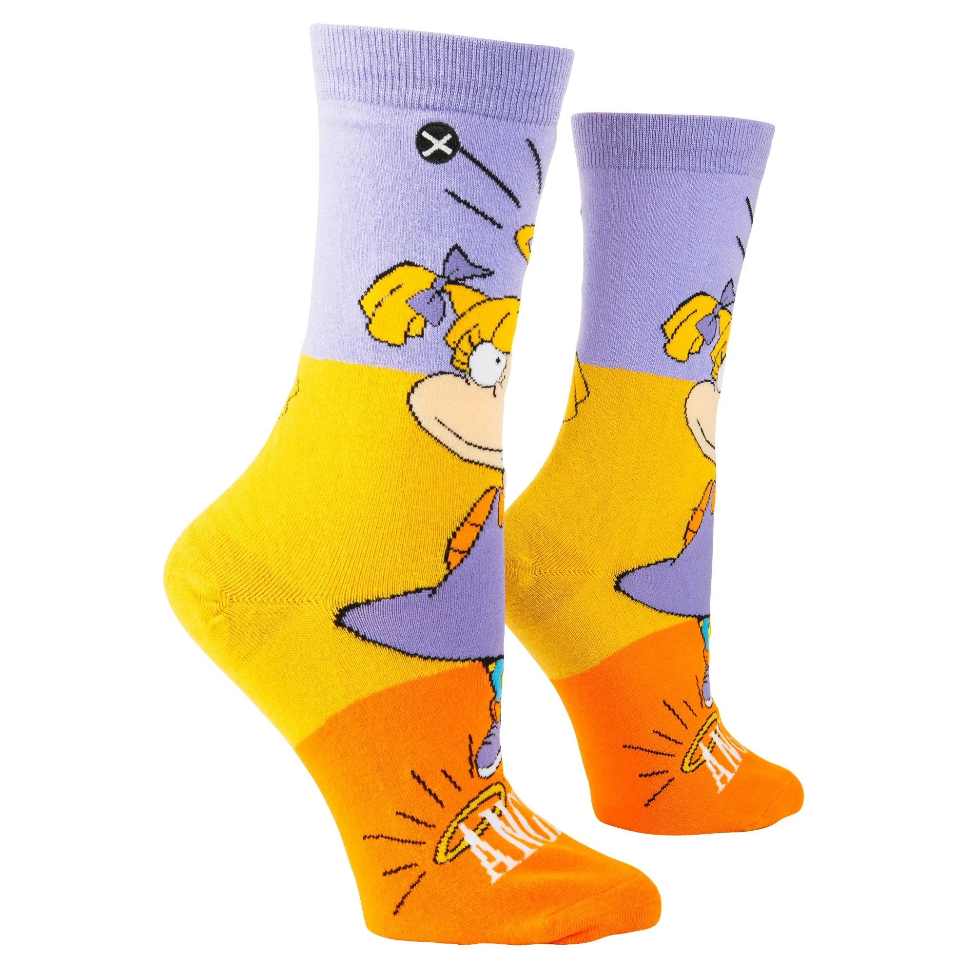 Angelica Women's Crew Socks sold by Odd Sox product image thumbnail 3